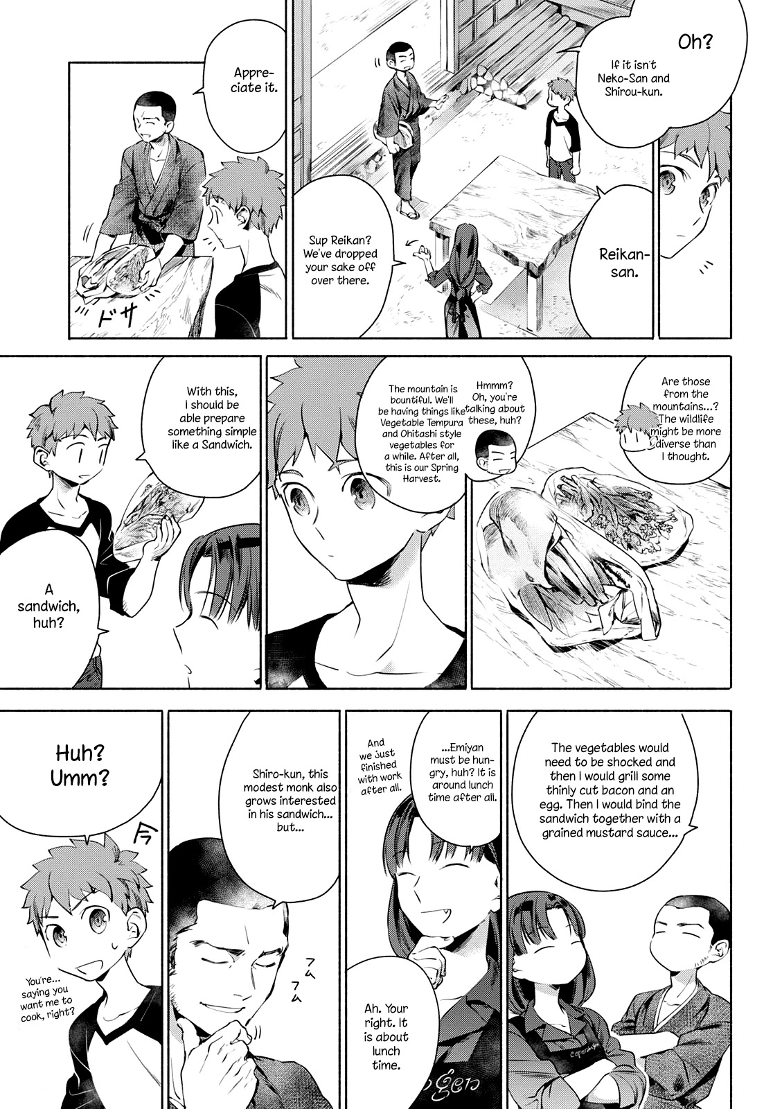 What's Cooking at the Emiya House Today? Chapter 4 page 3 - Chapter 4