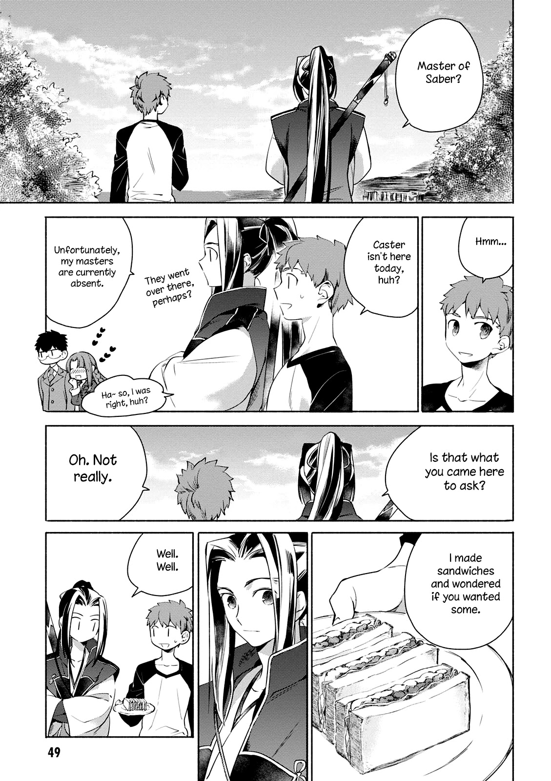 What's Cooking at the Emiya House Today? Chapter 4 page 7 - Chapter 4