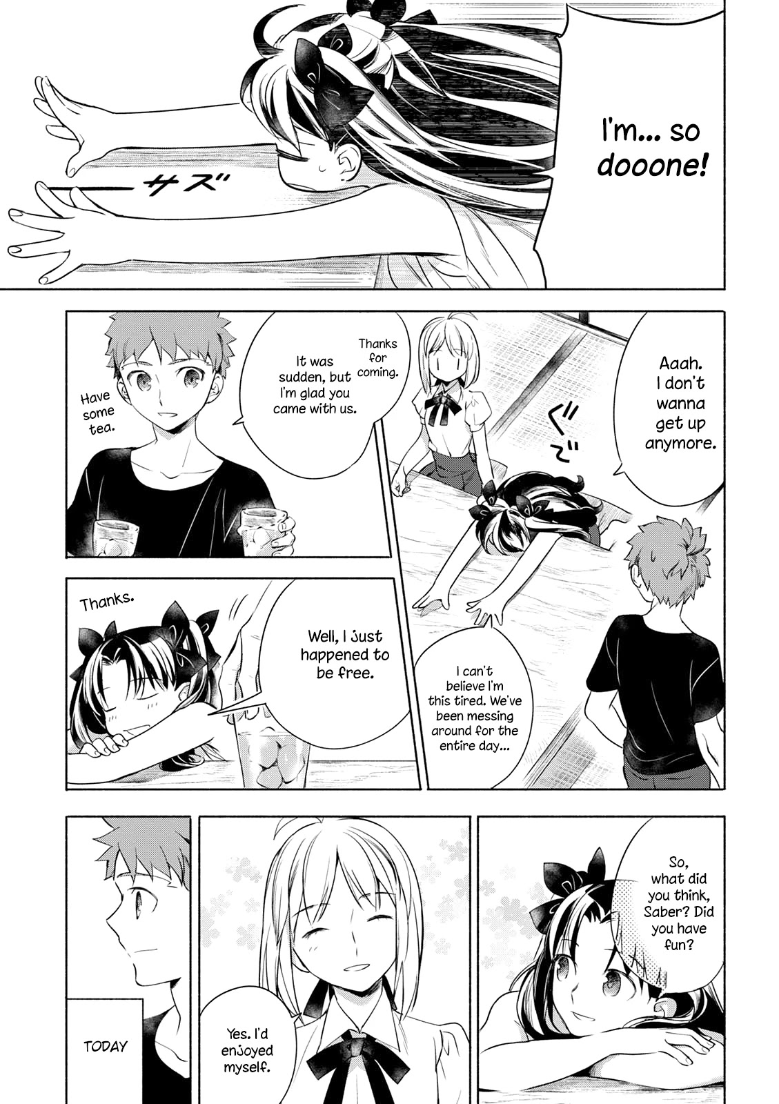 What's Cooking at the Emiya House Today? Chapter 7 page 4 - Chapter 7