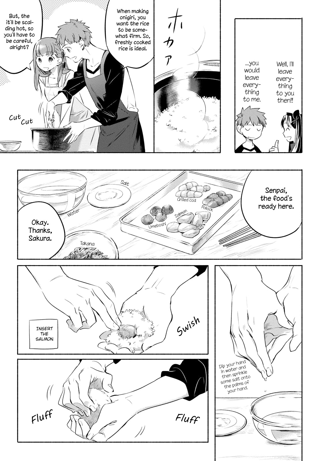 What's Cooking at the Emiya House Today? Chapter 9.1 page 4 - Chapter 9.1