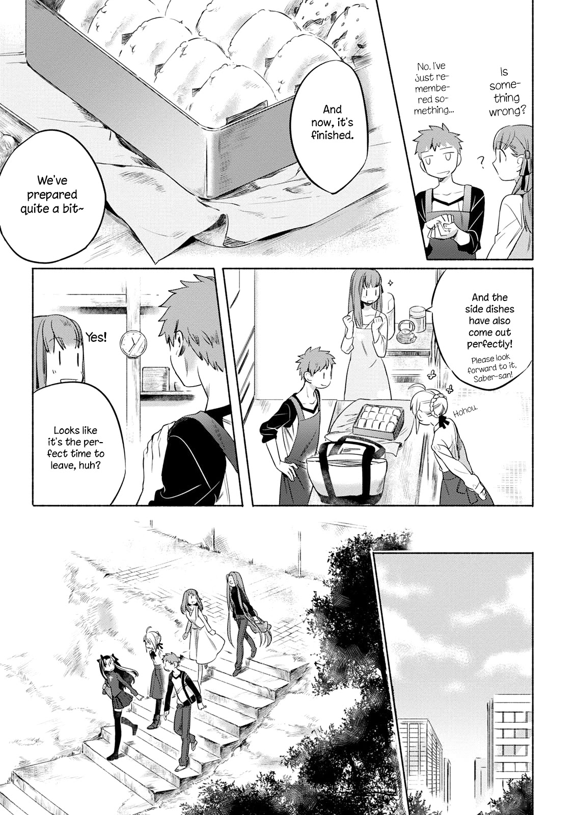 What's Cooking at the Emiya House Today? Chapter 9.1 page 6 - Chapter 9.1
