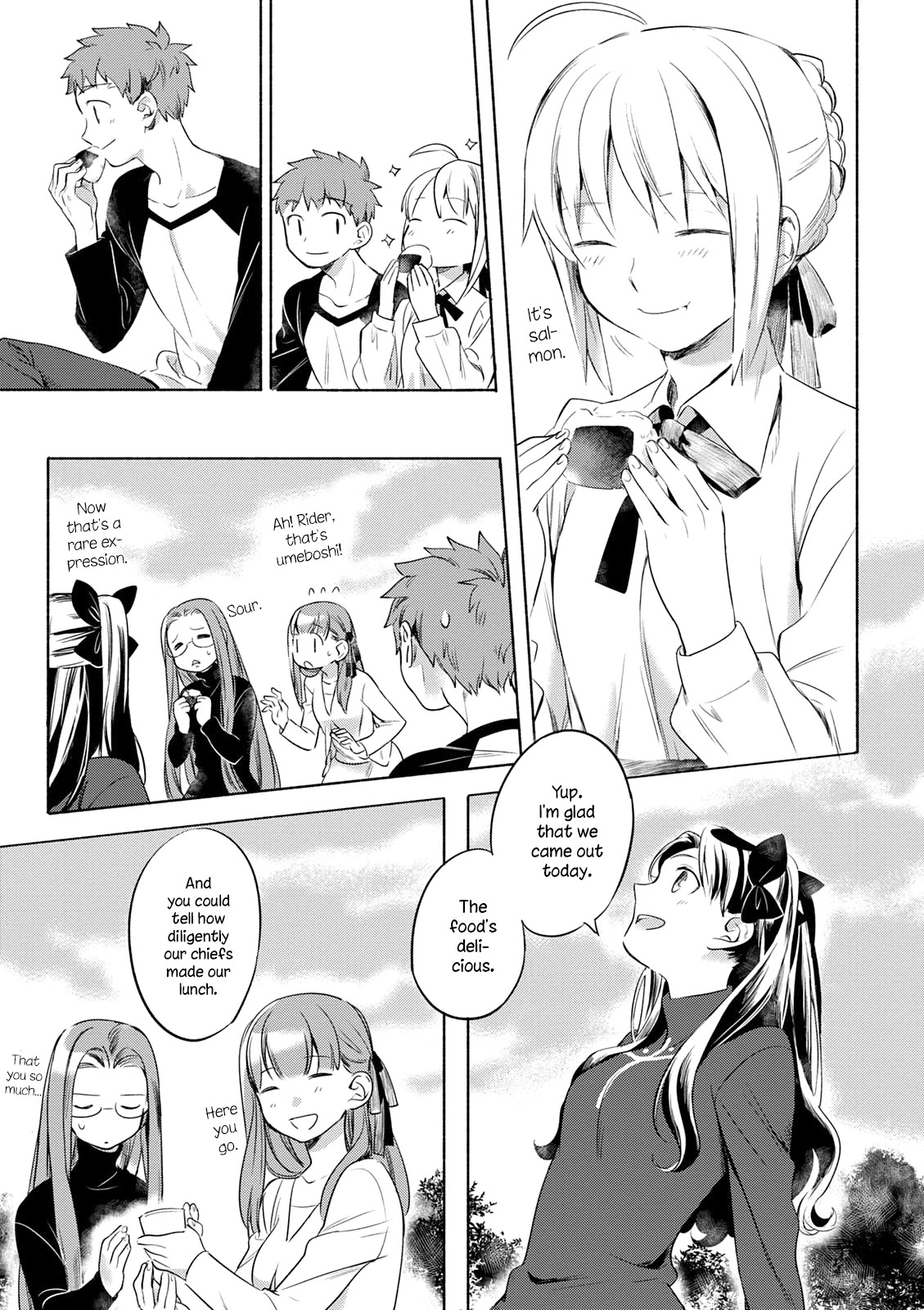 What's Cooking at the Emiya House Today? Chapter 9.1 page 8 - Chapter 9.1