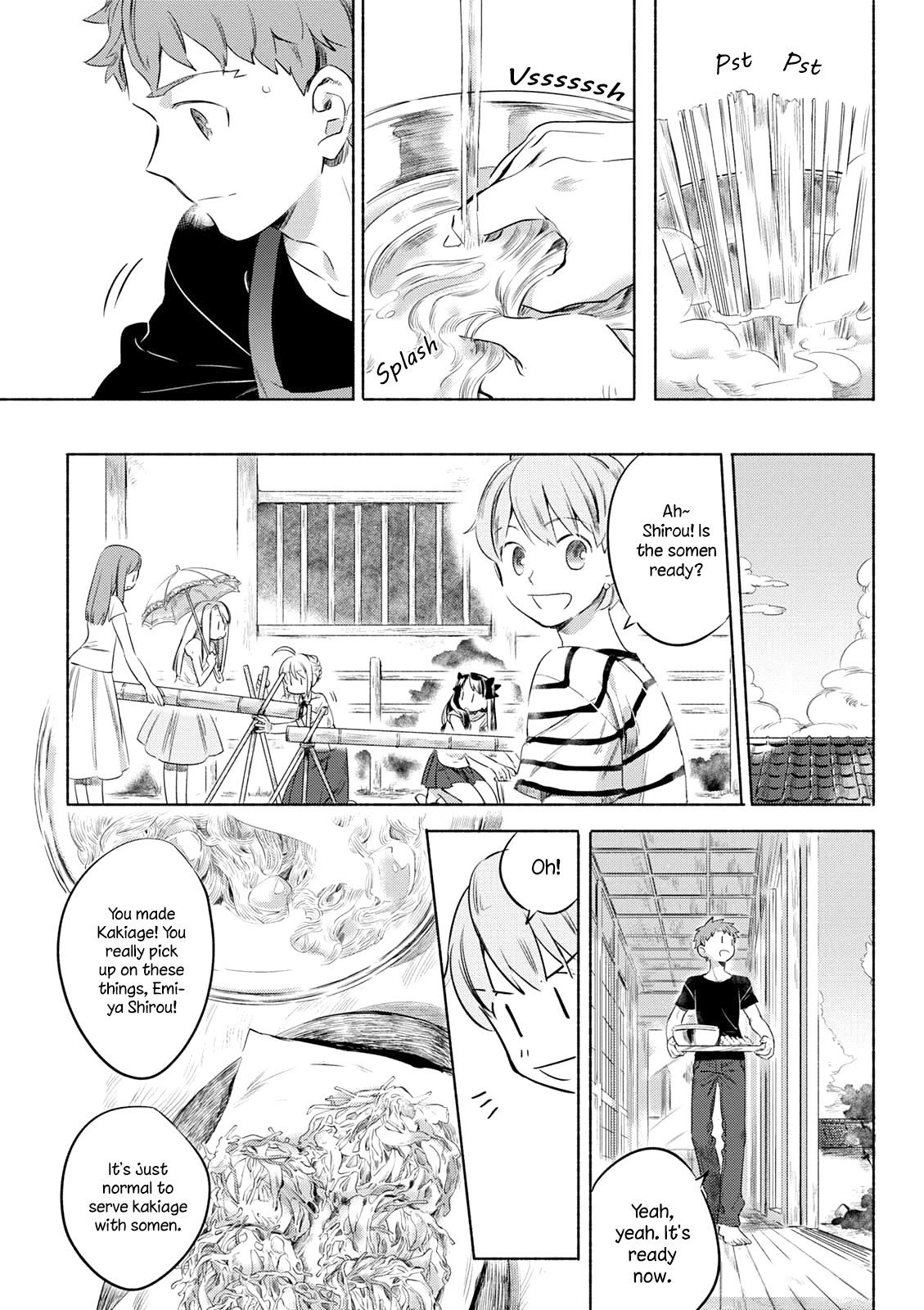 What's Cooking at the Emiya House Today? Chapter 9.2 page 5 - Chapter 9.2
