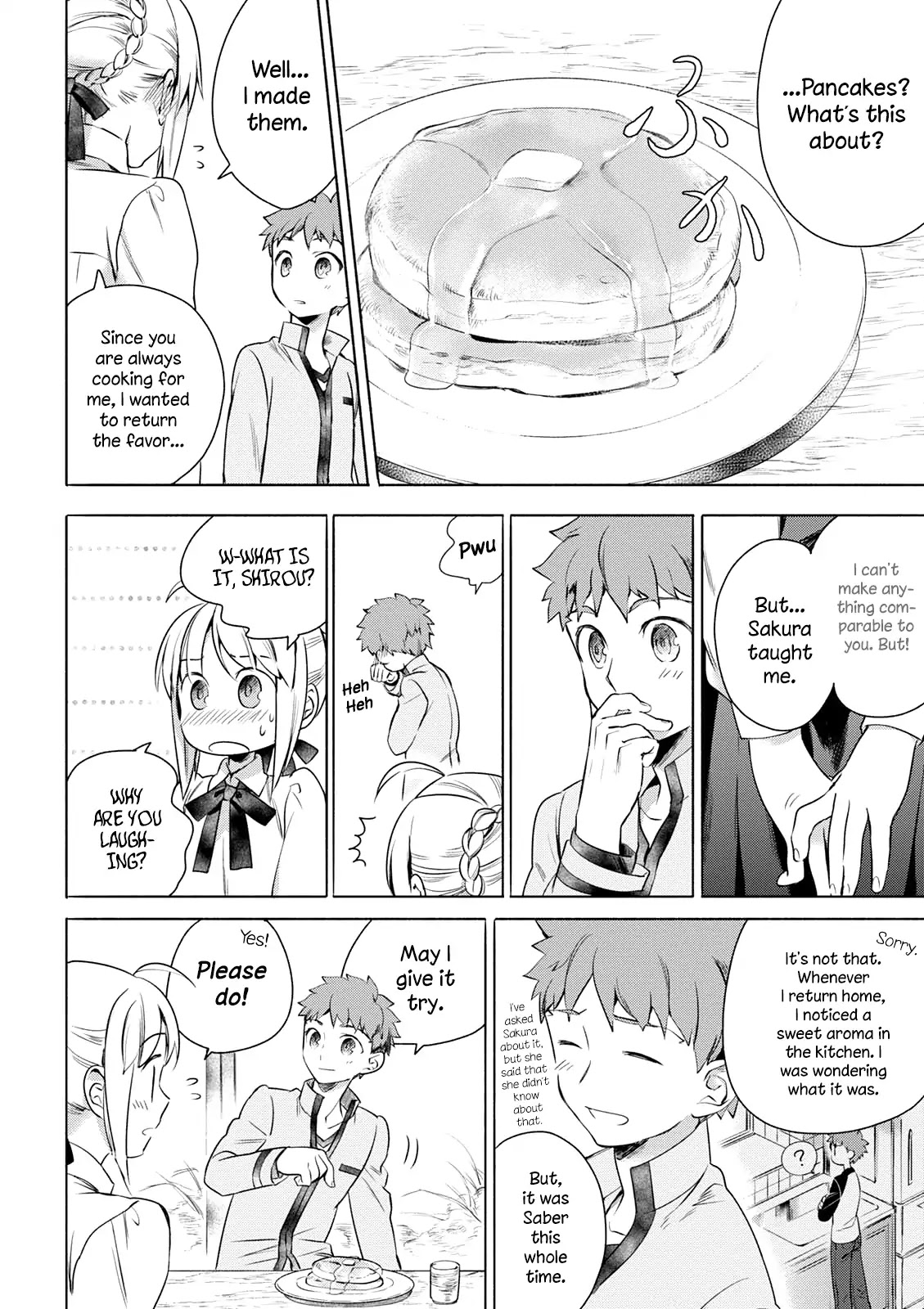 What's Cooking at the Emiya House Today? Chapter 9.3 page 5 - Chapter 9.3