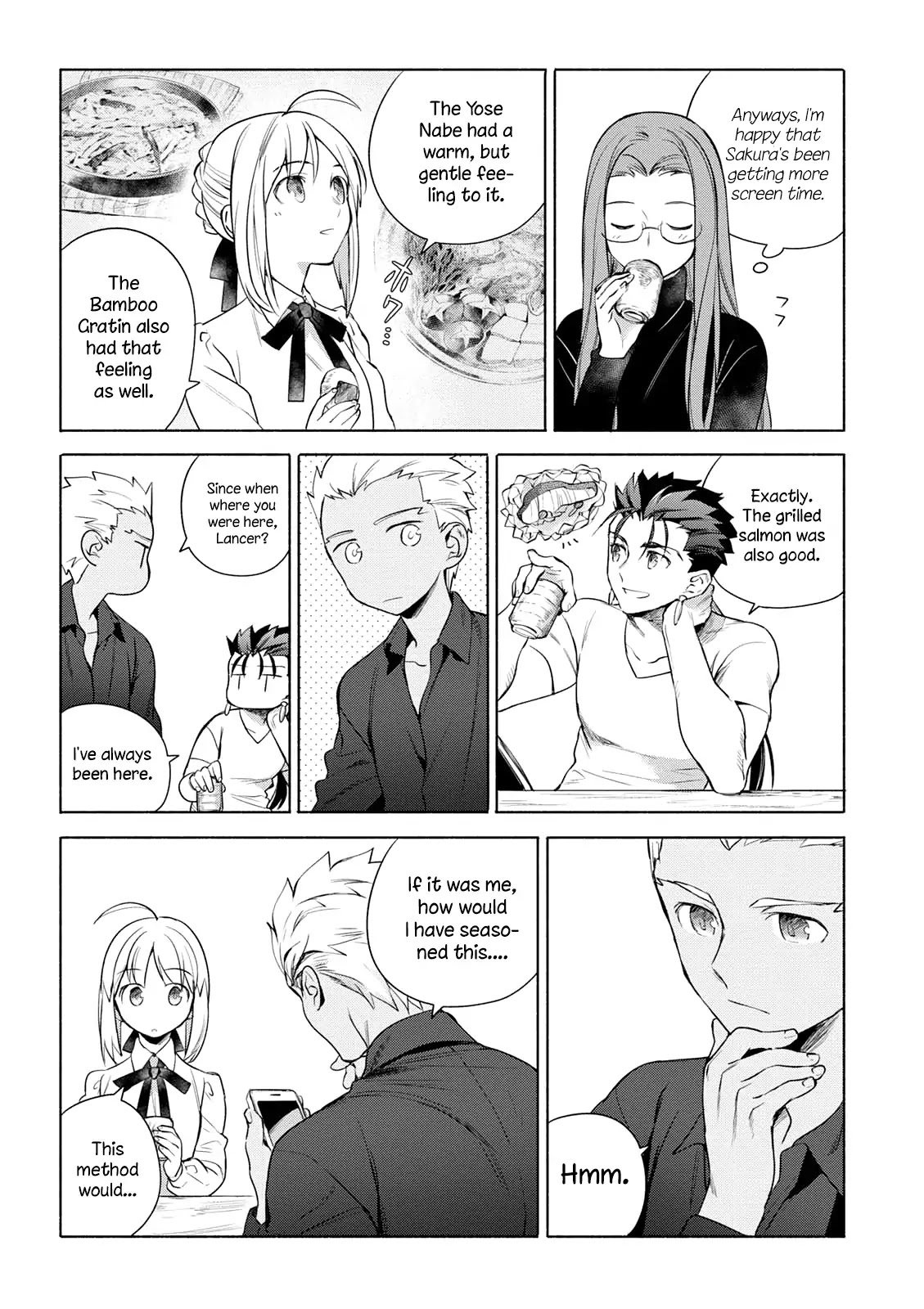 What's Cooking at the Emiya House Today? Chapter 9.4 page 3 - Chapter 9.4