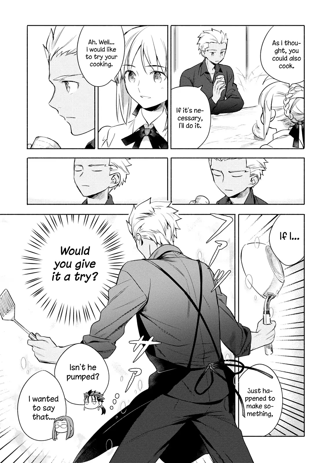 What's Cooking at the Emiya House Today? Chapter 9.4 page 4 - Chapter 9.4