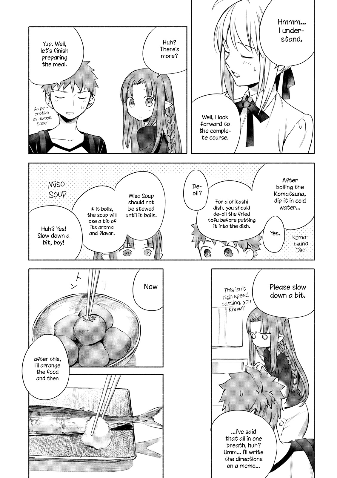 What's Cooking at the Emiya House Today? Chapter 9 page 10 - Chapter 9