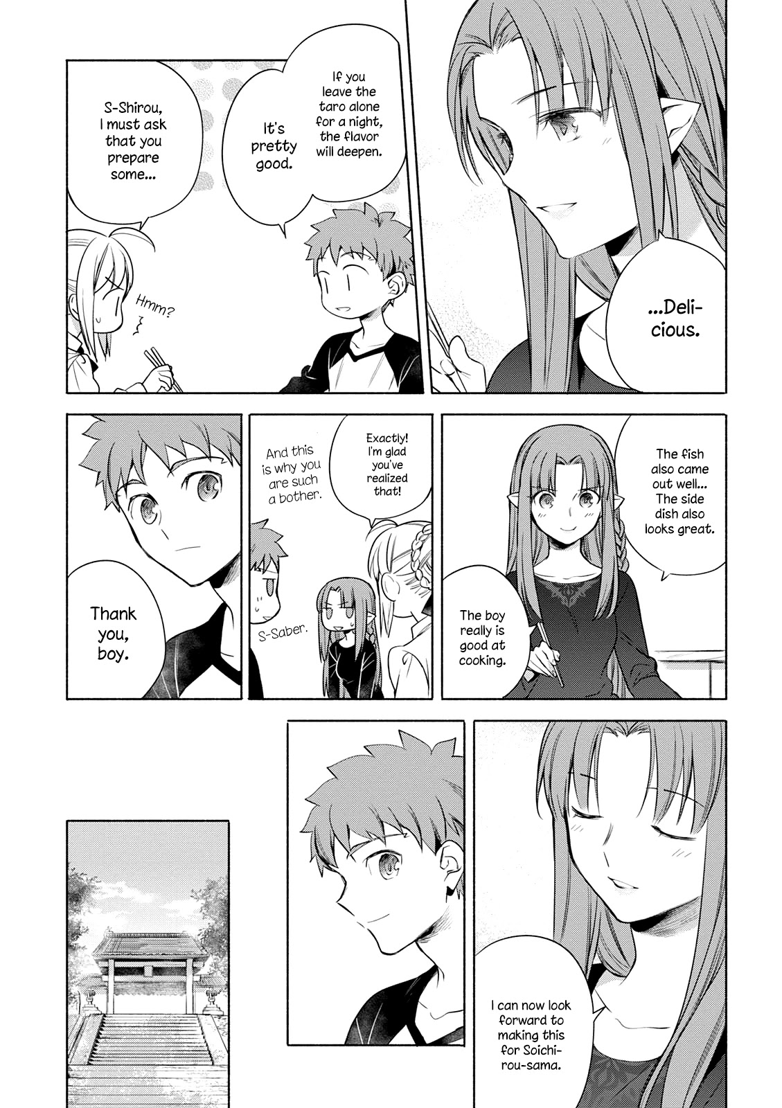 What's Cooking at the Emiya House Today? Chapter 9 page 12 - Chapter 9