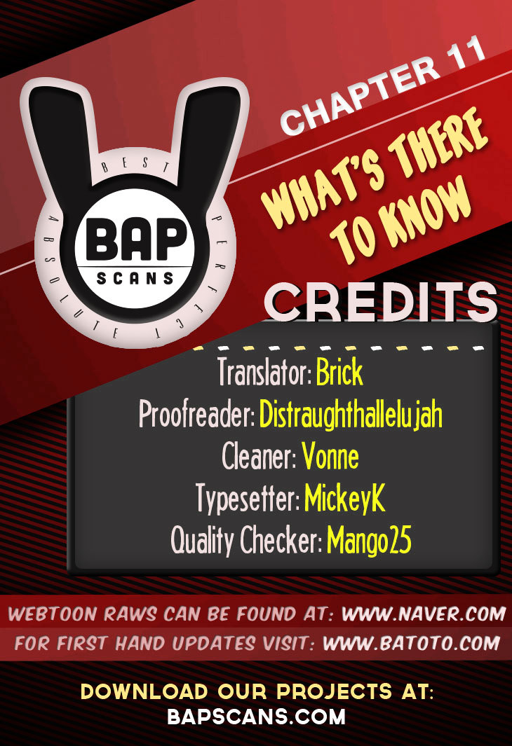 What's There to Know Chapter 11.2 page 1 - Chapter 11 v2 : #11. Idol - 1:29