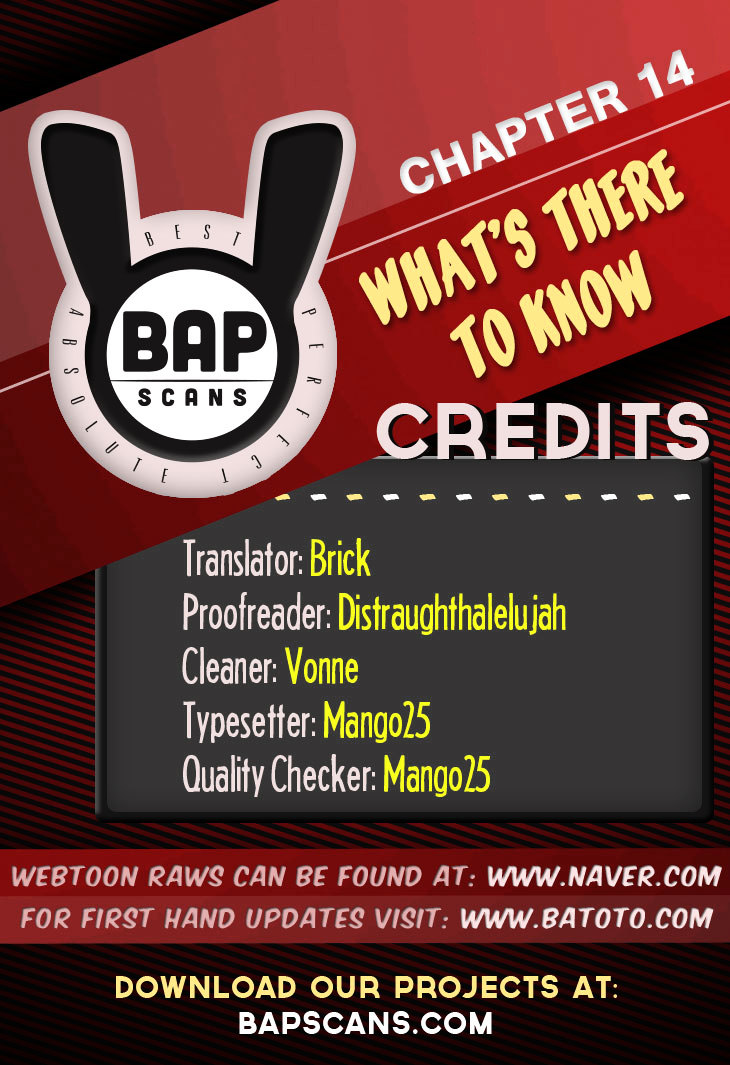What's There to Know Chapter 14.2 page 1 - Chapter 14 v2 : #14. Waiting - 3:45