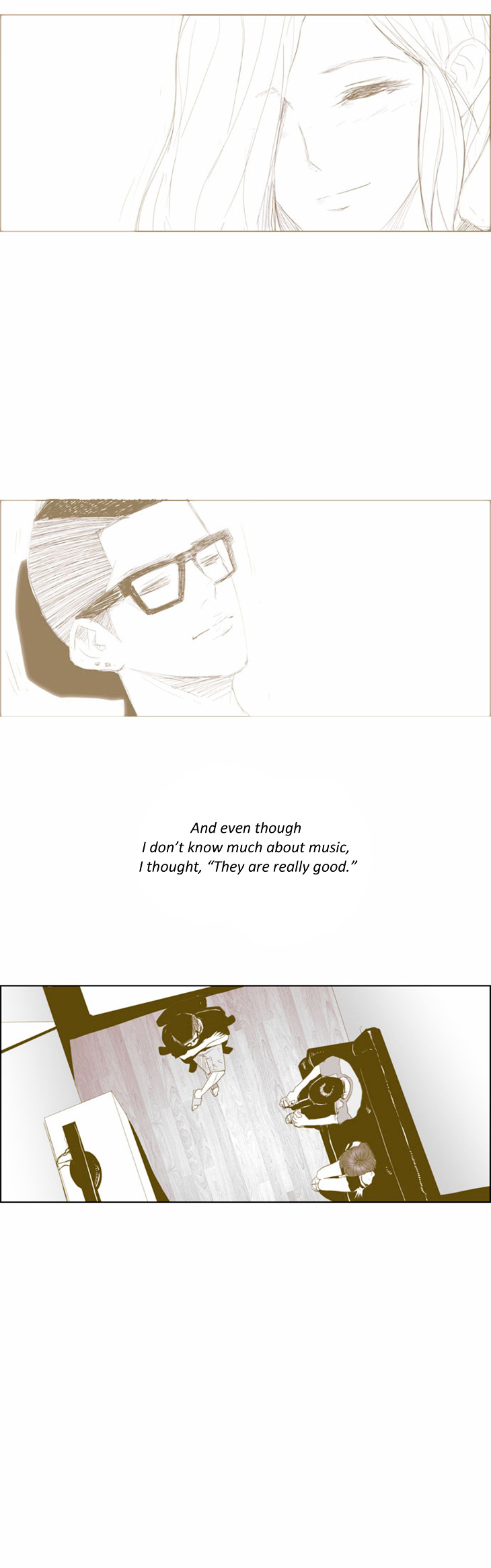 What's There to Know Chapter 19.2 page 14 - Chapter 19 v2 : #19. A Rainy Summer Night - 1:15
