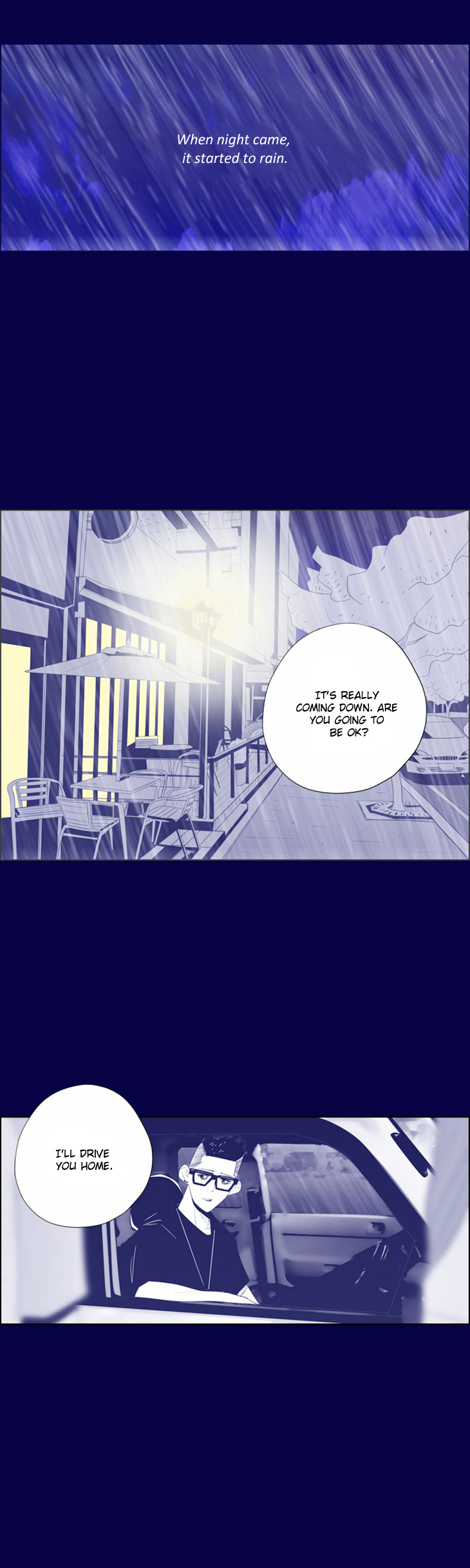 What's There to Know Chapter 19.2 page 18 - Chapter 19 v2 : #19. A Rainy Summer Night - 1:15