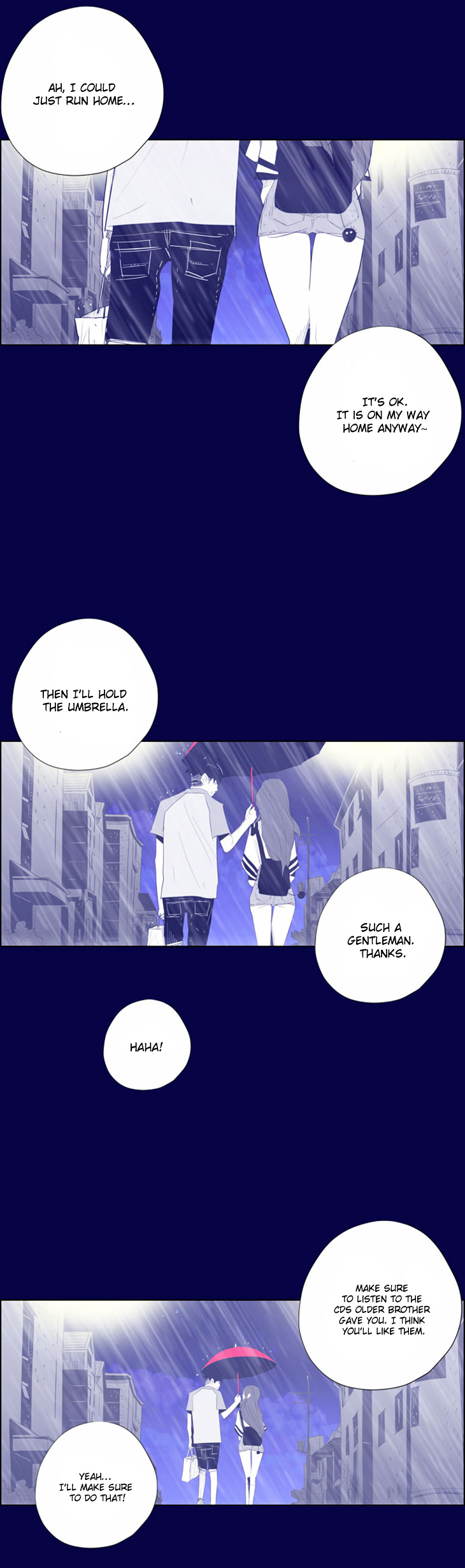 What's There to Know Chapter 19.2 page 20 - Chapter 19 v2 : #19. A Rainy Summer Night - 1:15