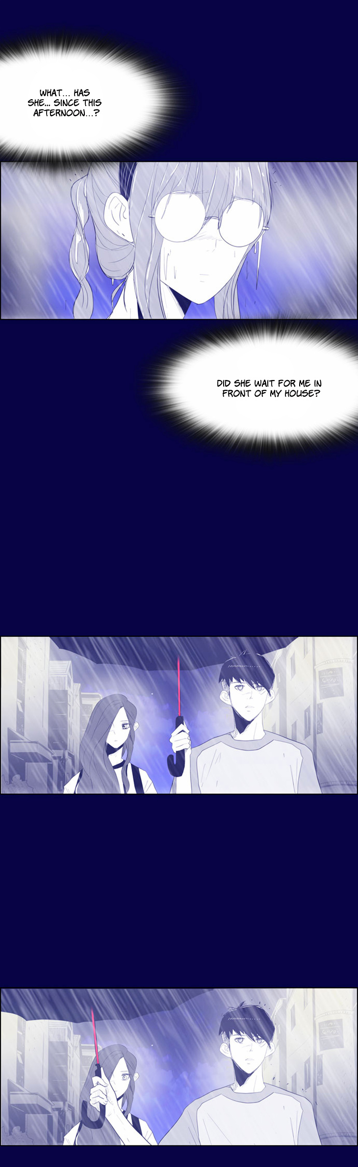 What's There to Know Chapter 19.2 page 25 - Chapter 19 v2 : #19. A Rainy Summer Night - 1:15