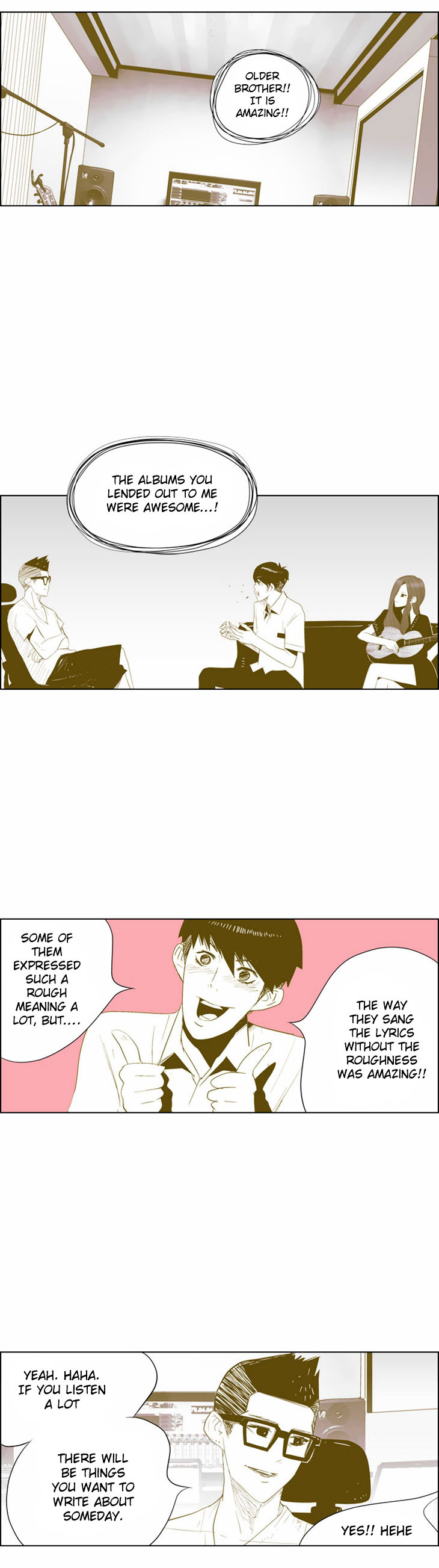 What's There to Know Chapter 20.2 page 20 - Chapter 20 v2 : #20. Sweet Summer Night - 8:50