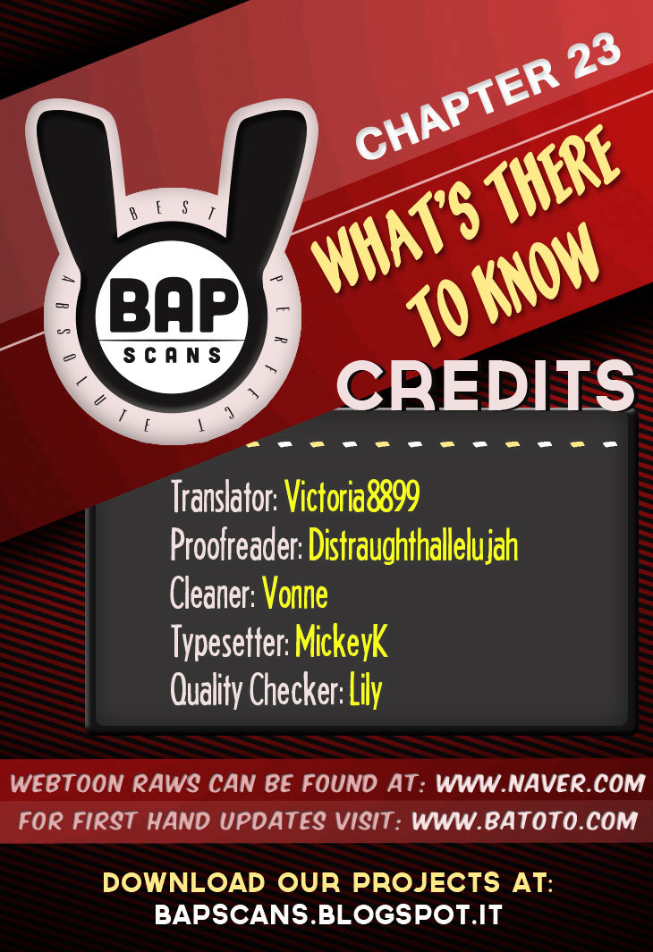 What's There to Know Chapter 23.2 page 1 - Chapter 23 v2 : #23. Pounding Ocean (End) - 2:08