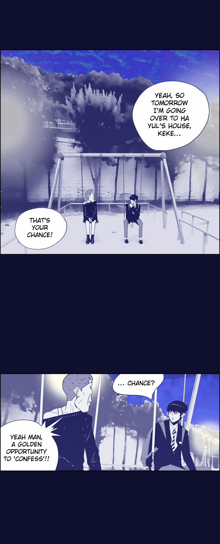 What's There to Know Chapter 28.2 page 11 - Chapter 28 v2 : #28. Kiss! Kiss (1) - 8:32