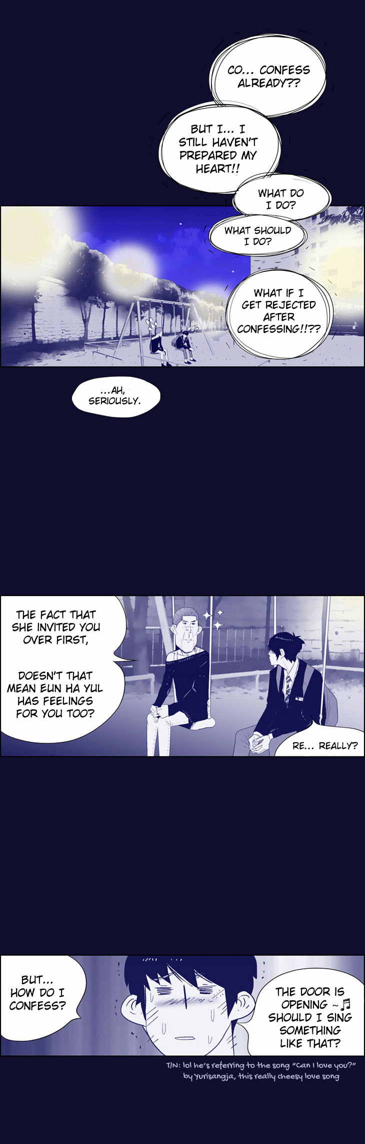 What's There to Know Chapter 28.2 page 12 - Chapter 28 v2 : #28. Kiss! Kiss (1) - 8:32
