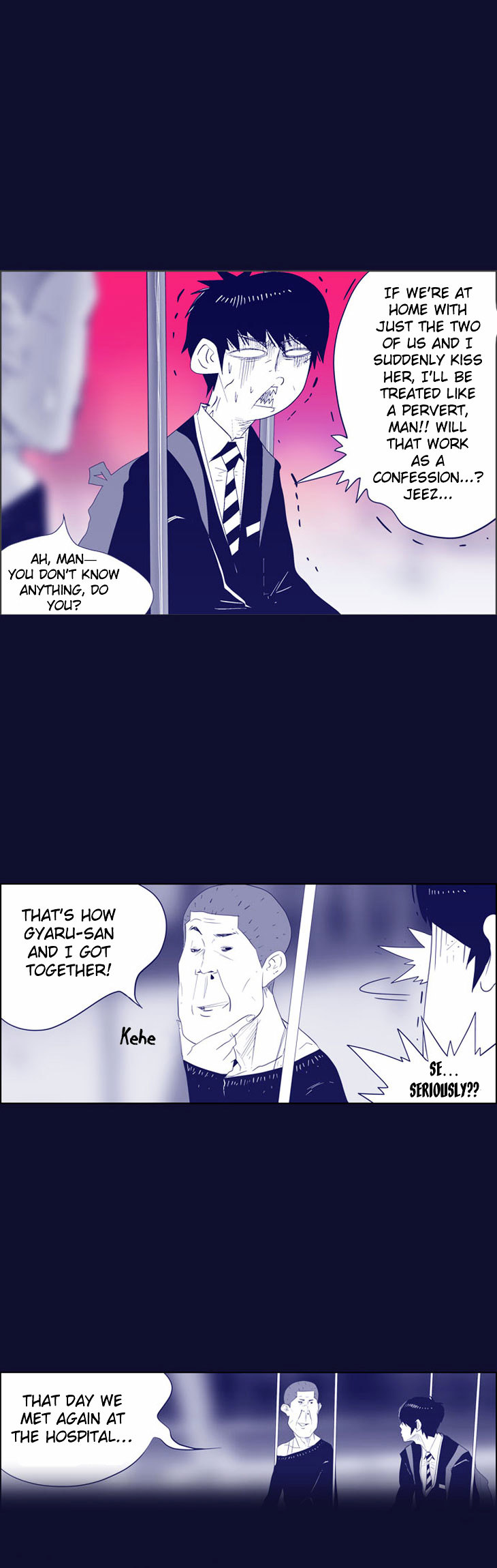What's There to Know Chapter 28.2 page 15 - Chapter 28 v2 : #28. Kiss! Kiss (1) - 8:32