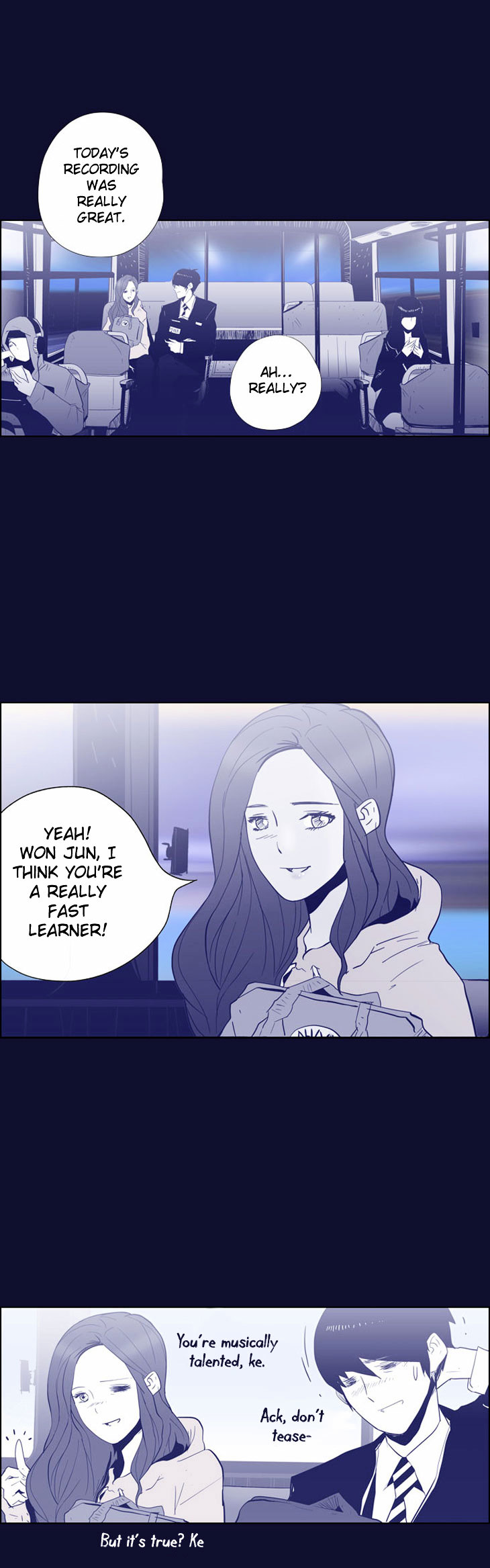 What's There to Know Chapter 28.2 page 3 - Chapter 28 v2 : #28. Kiss! Kiss (1) - 8:32