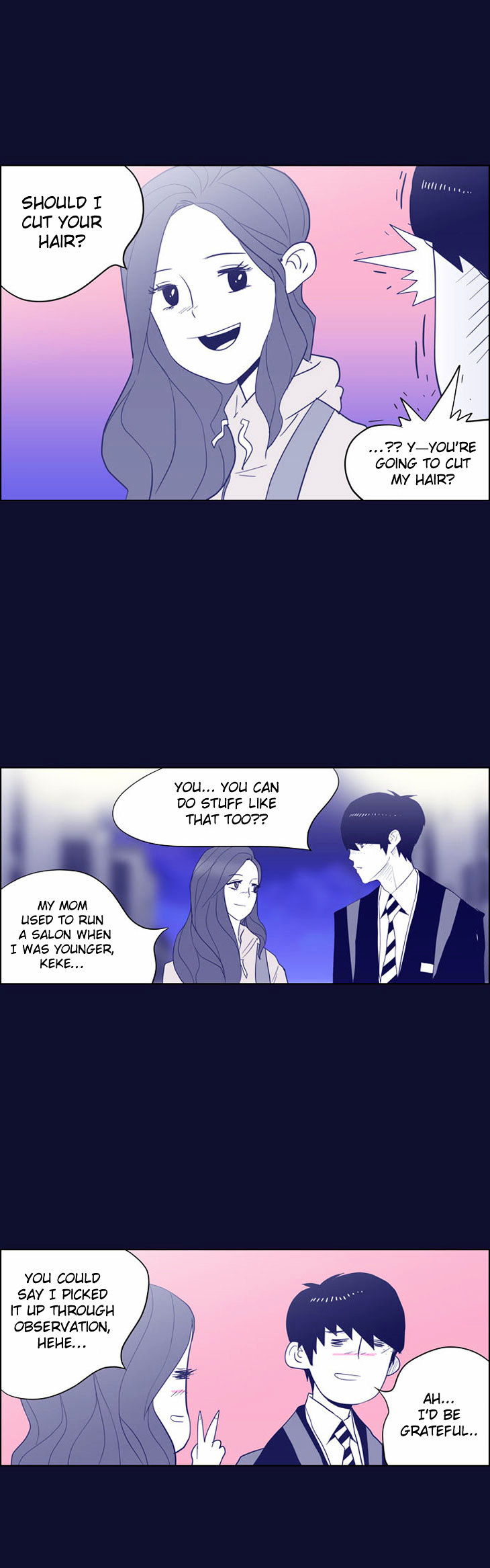 What's There to Know Chapter 28.2 page 8 - Chapter 28 v2 : #28. Kiss! Kiss (1) - 8:32