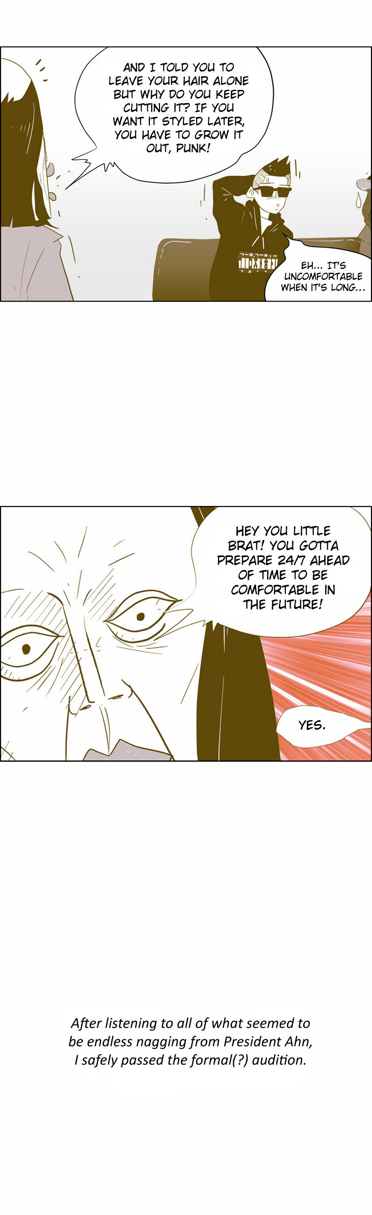 What's There to Know Chapter 31.2 page 26 - Chapter 31 v2 : #31. Agency Audition - 10:32