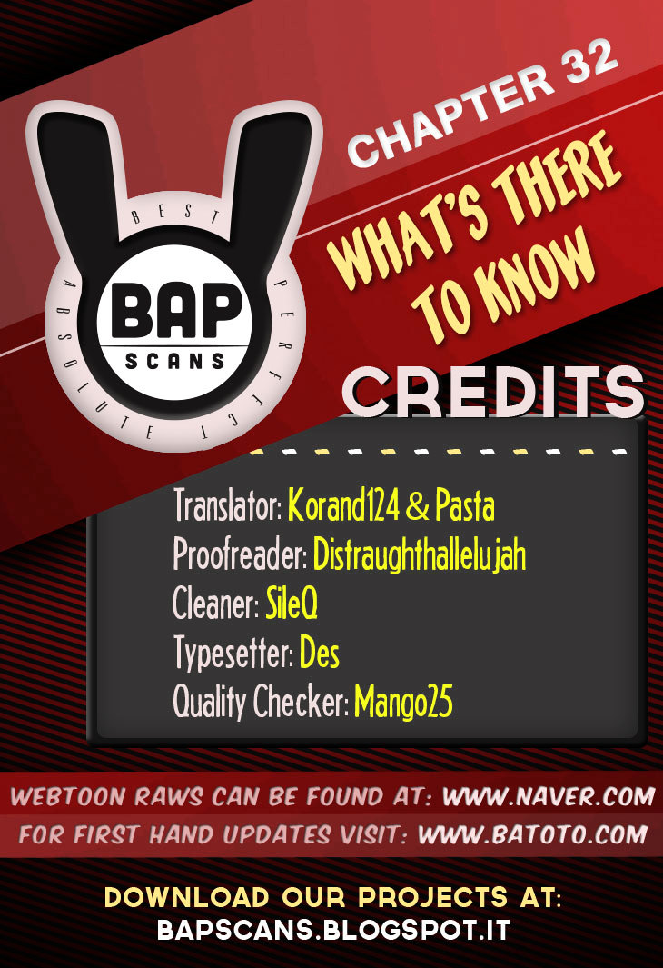 What's There to Know Chapter 32.2 page 1 - Chapter 32 v2 : #32. Of Two Messages - 11:10