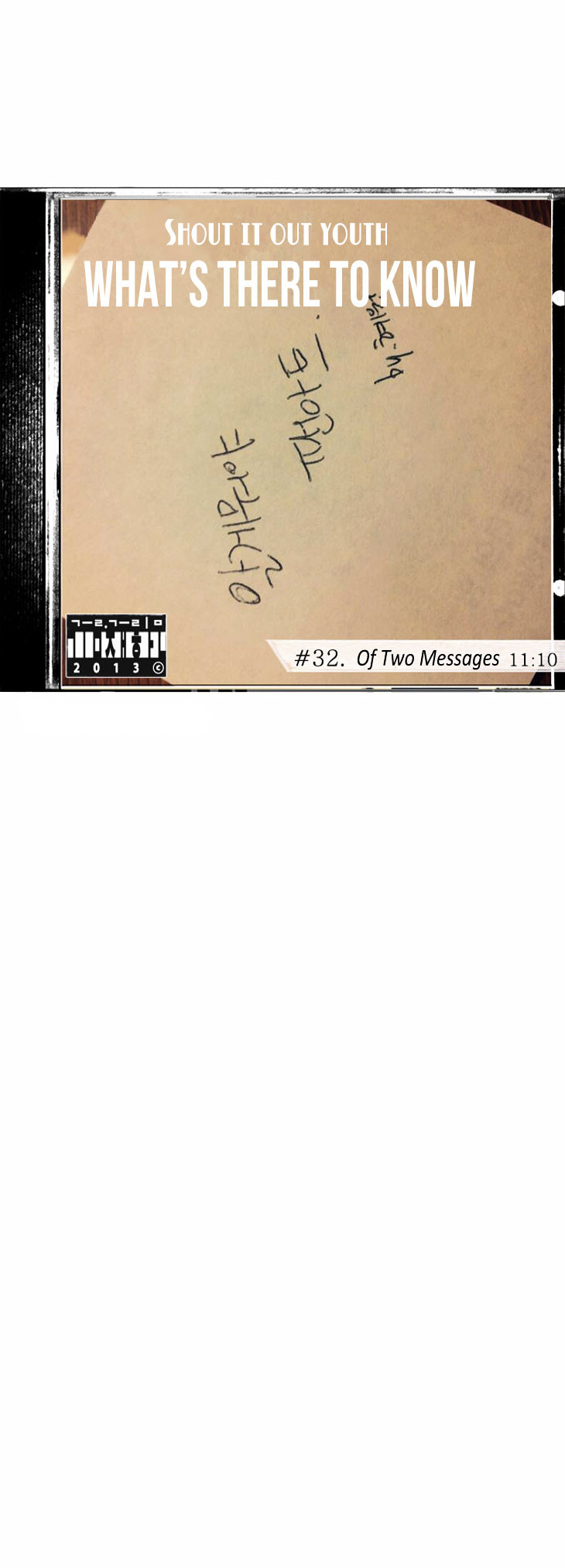 What's There to Know Chapter 32.2 page 9 - Chapter 32 v2 : #32. Of Two Messages - 11:10