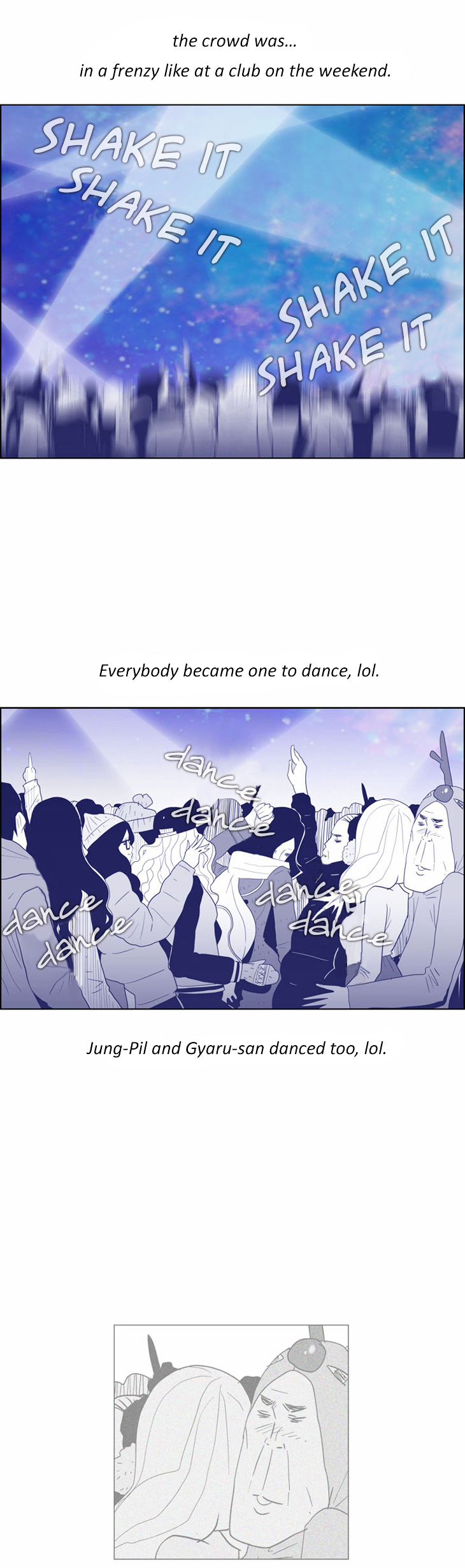 What's There to Know Chapter 35 page 25 - Chapter 35 : #35. Merry Merry Ha Ha - 12:25