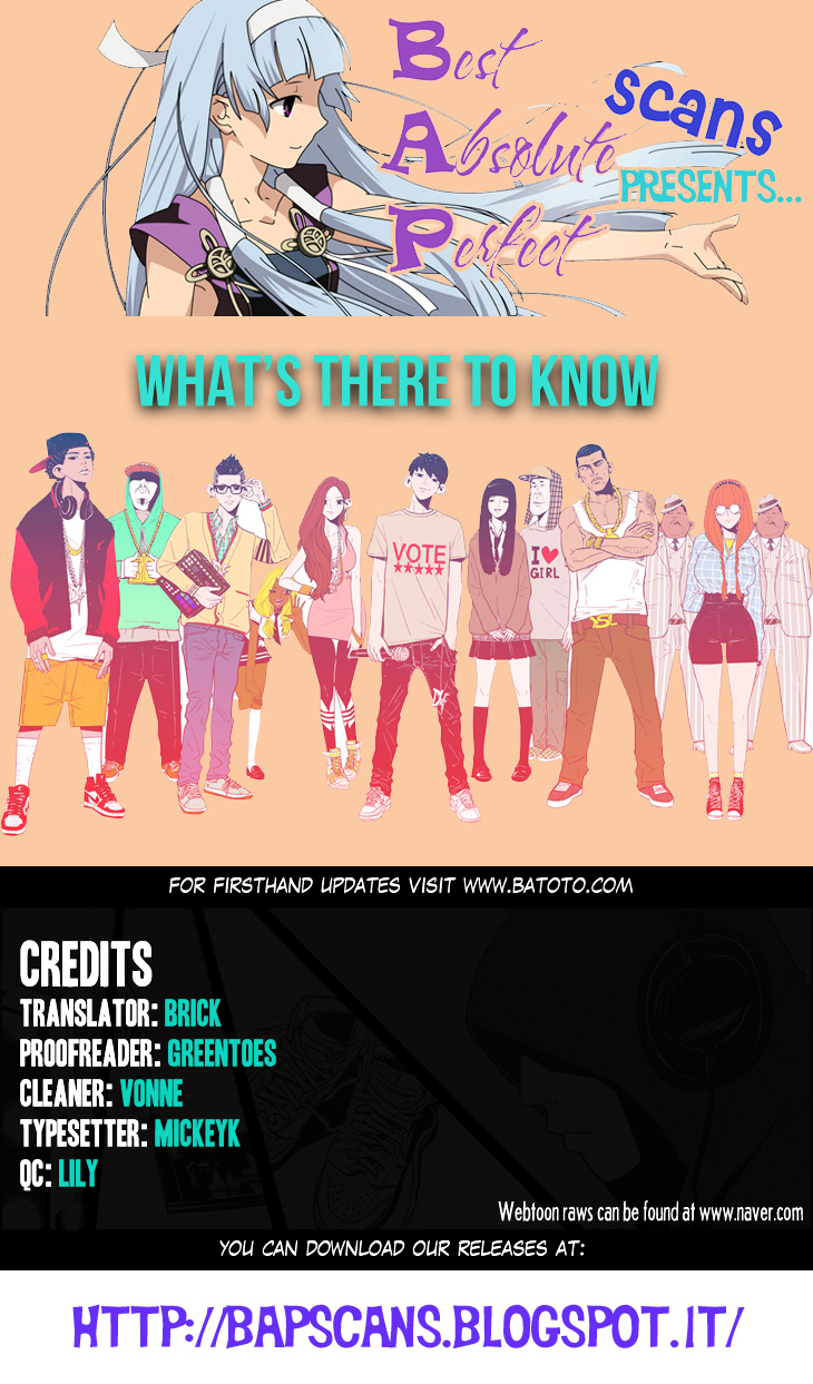 What's There to Know Chapter 8.2 page 1 - Chapter 8 v2 : #08. First Button - 5:24