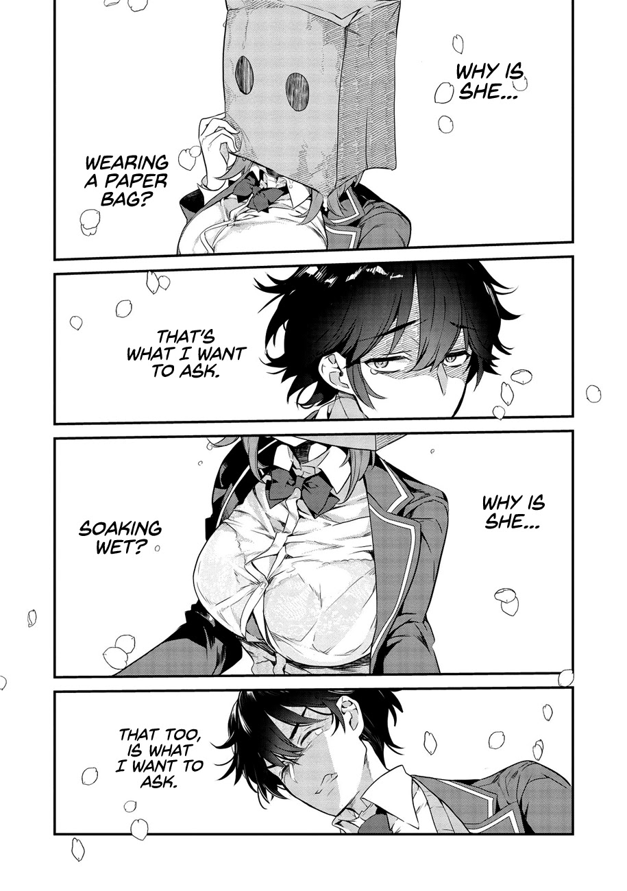What's under Kamiyama-san's paper bag? Chapter 1 page 4 - Chapter 1: What's under Kamiyama-san's paper bag?
