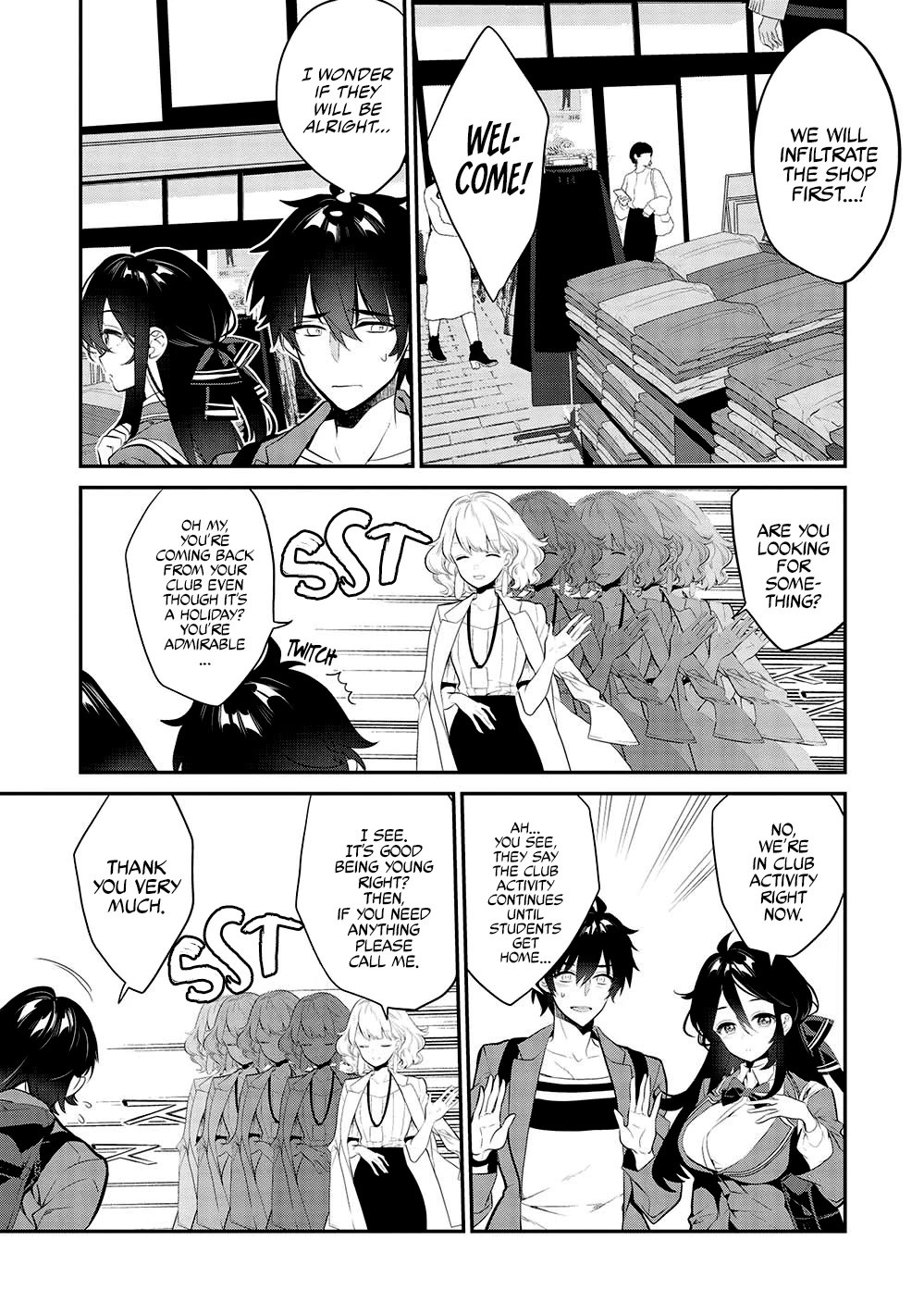 What's under Kamiyama-san's paper bag? Chapter 10 page 10 - Chapter 10: Rally - Here it comes! The Menacing Fusion of Two Bodies!