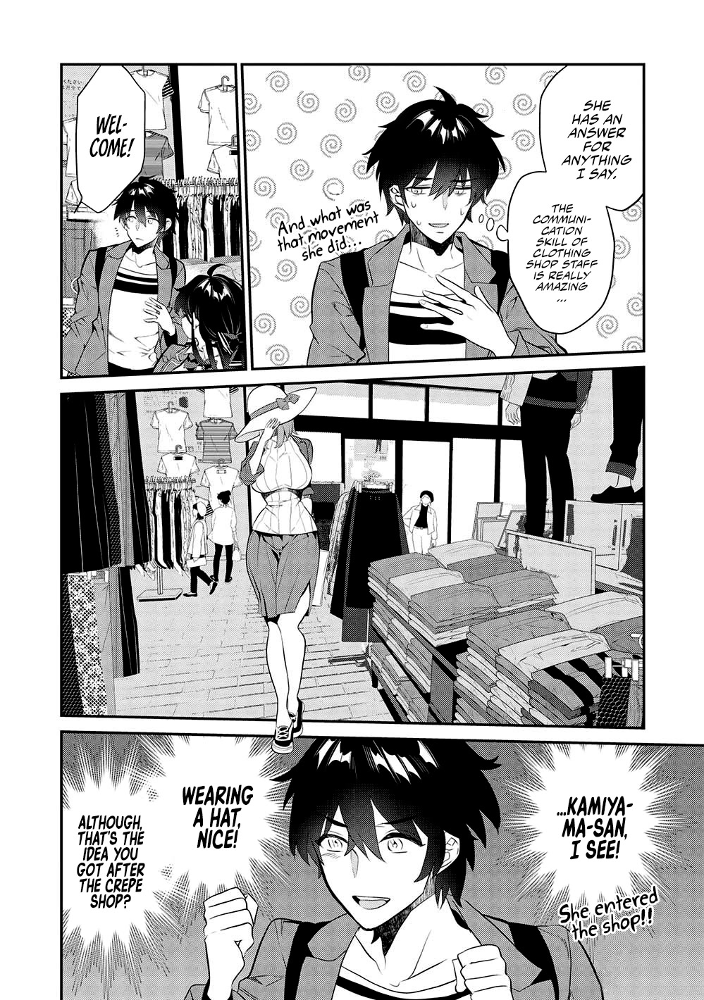 What's under Kamiyama-san's paper bag? Chapter 10 page 11 - Chapter 10: Rally - Here it comes! The Menacing Fusion of Two Bodies!