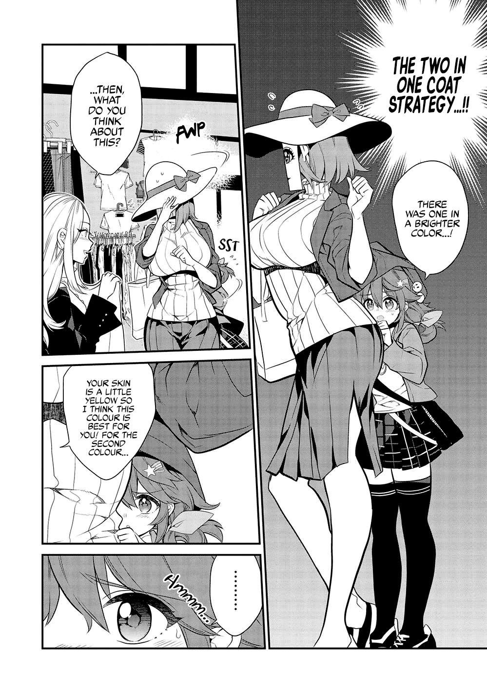What's under Kamiyama-san's paper bag? Chapter 10 page 13 - Chapter 10: Rally - Here it comes! The Menacing Fusion of Two Bodies!