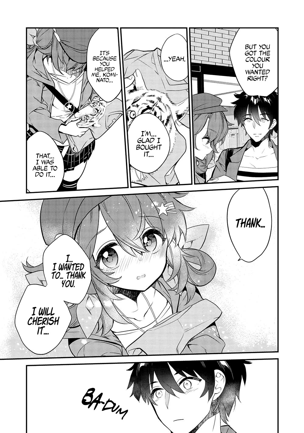 What's under Kamiyama-san's paper bag? Chapter 10 page 16 - Chapter 10: Rally - Here it comes! The Menacing Fusion of Two Bodies!