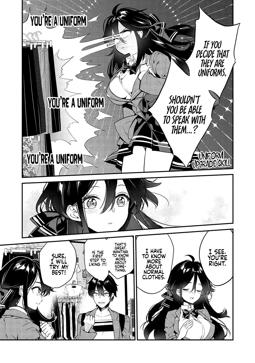 What's under Kamiyama-san's paper bag? Chapter 11 page 10 - Chapter 11: ch. 11 - Dread and Aversion - One You Shouldn't Look at.