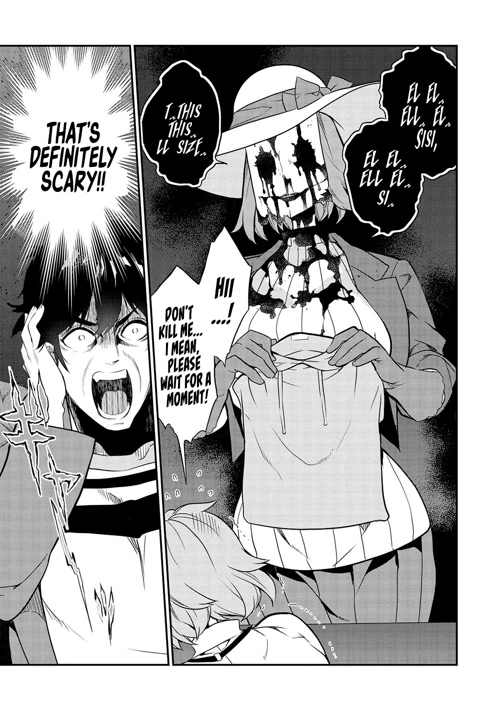 What's under Kamiyama-san's paper bag? Chapter 11 page 12 - Chapter 11: ch. 11 - Dread and Aversion - One You Shouldn't Look at.