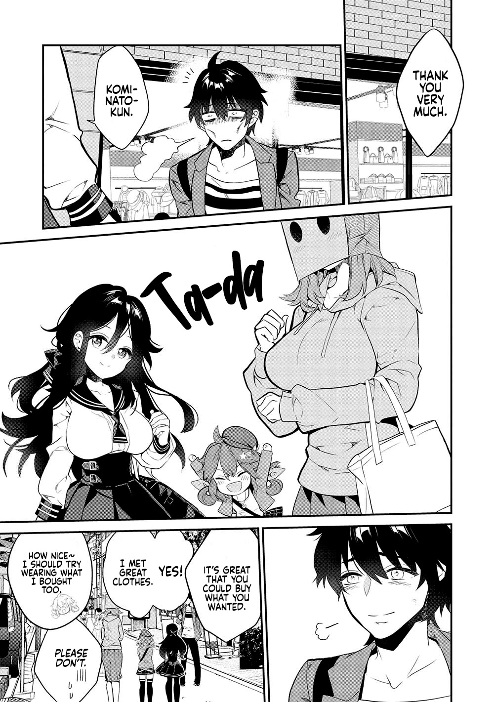 What's under Kamiyama-san's paper bag? Chapter 11 page 16 - Chapter 11: ch. 11 - Dread and Aversion - One You Shouldn't Look at.