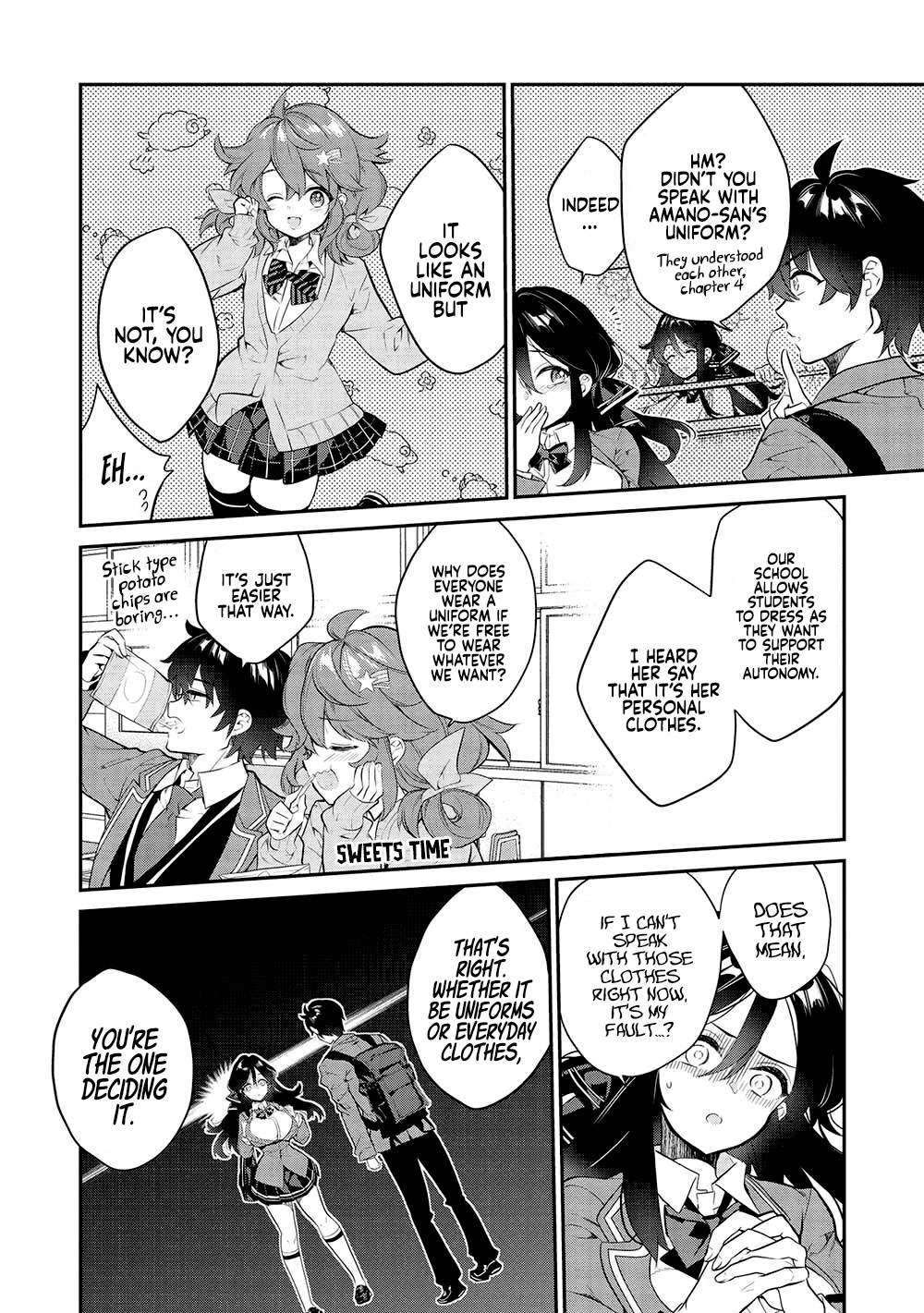 What's under Kamiyama-san's paper bag? Chapter 11 page 9 - Chapter 11: ch. 11 - Dread and Aversion - One You Shouldn't Look at.