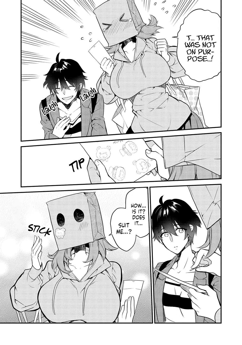 What's under Kamiyama-san's paper bag? Chapter 12 page 12 - Chapter 12: Repay Kindness - The Feelings She Can't Take Off