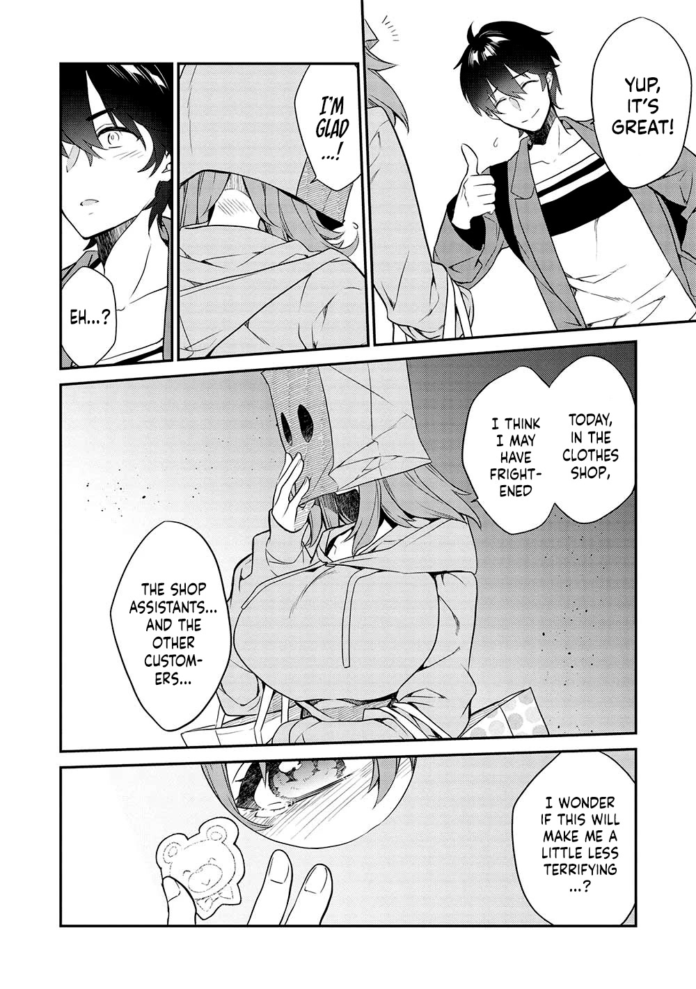 What's under Kamiyama-san's paper bag? Chapter 12 page 13 - Chapter 12: Repay Kindness - The Feelings She Can't Take Off