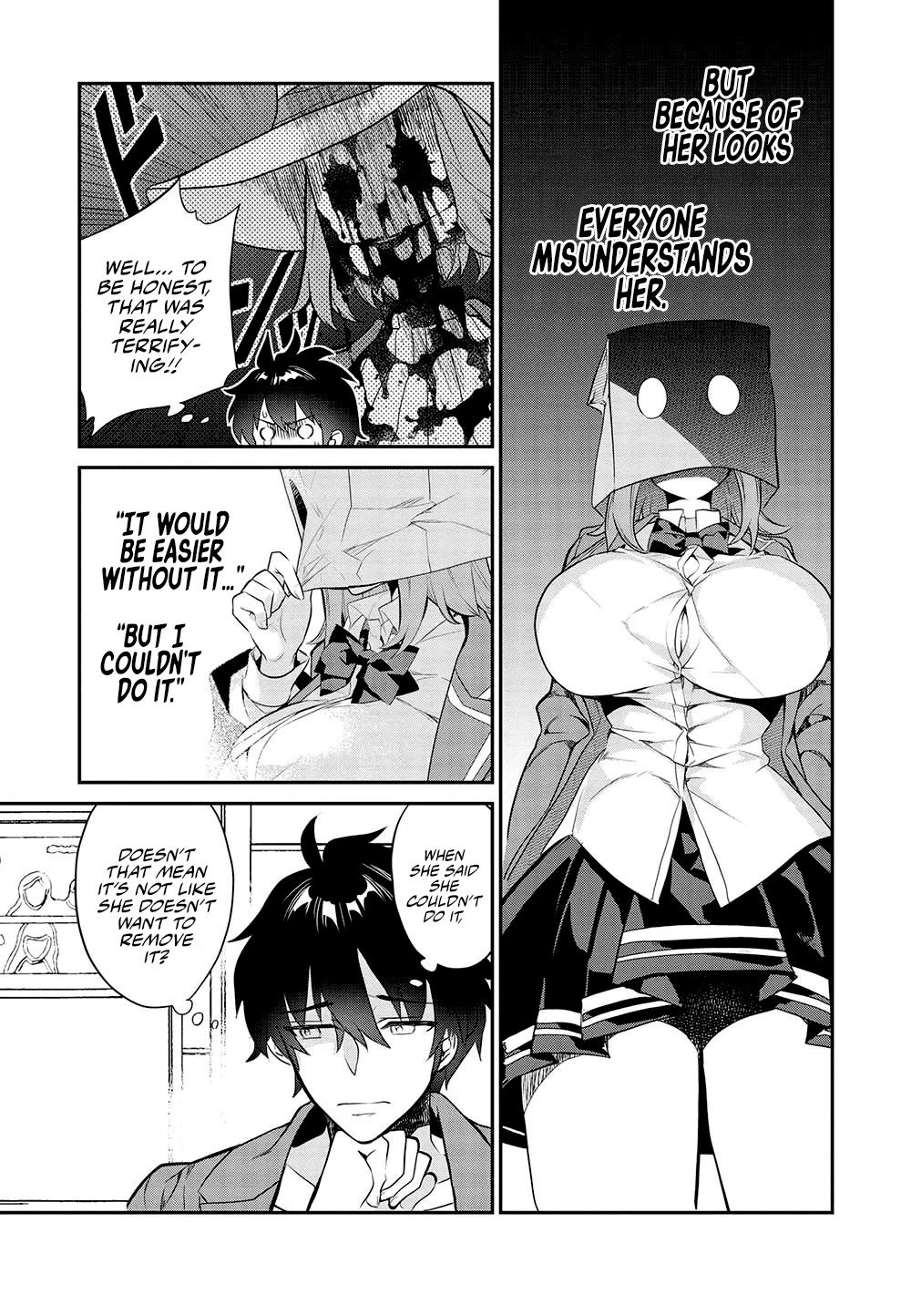 What's under Kamiyama-san's paper bag? Chapter 12 page 16 - Chapter 12: Repay Kindness - The Feelings She Can't Take Off