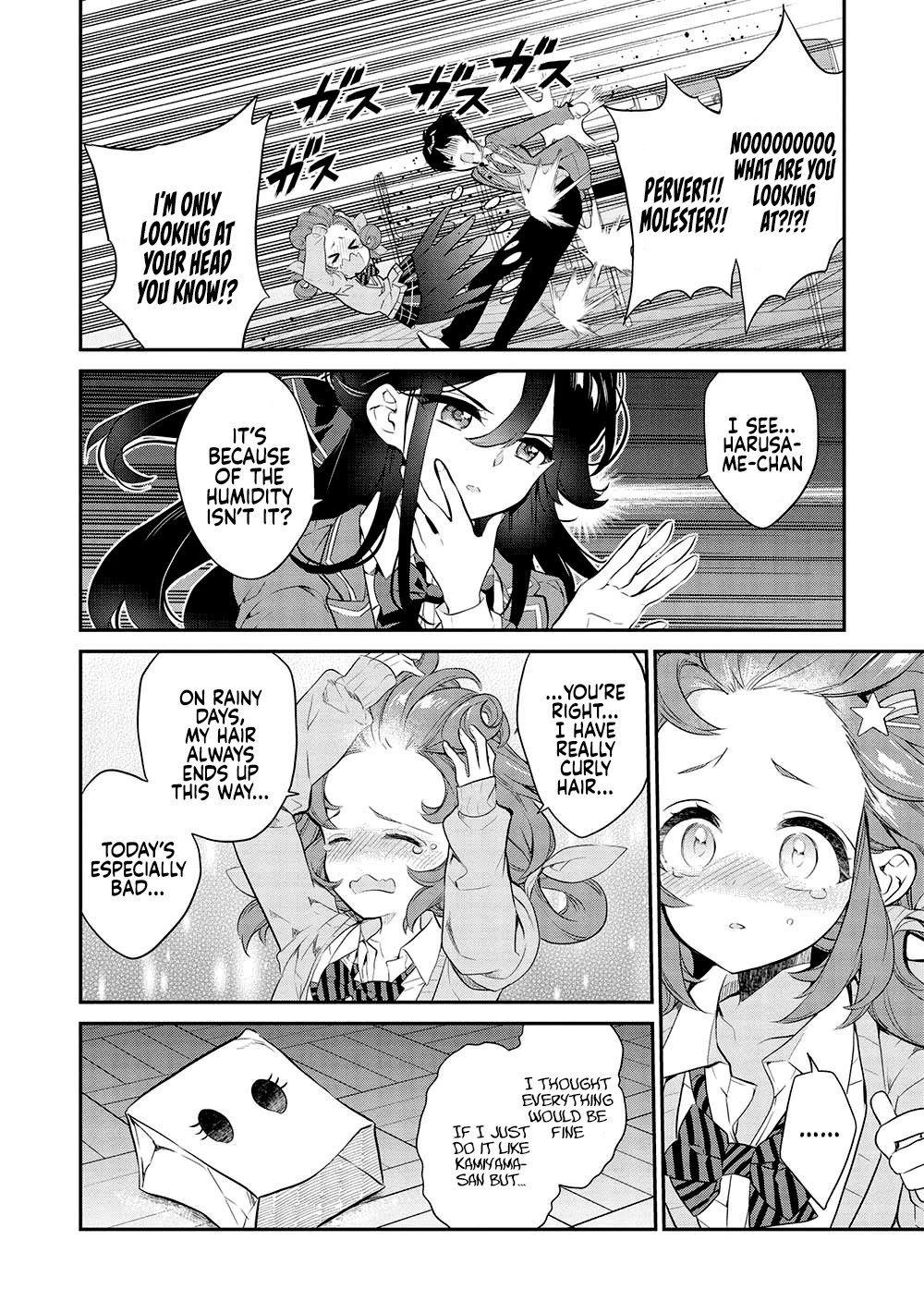 What's under Kamiyama-san's paper bag? Chapter 13 page 17 - Chapter 13: Too Insightful - But, Also a Nuisance to Others?