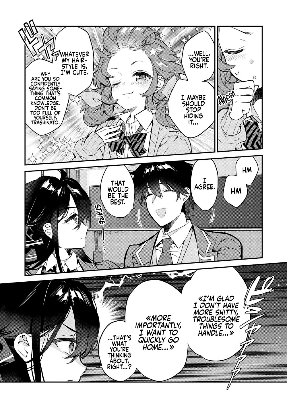 What's under Kamiyama-san's paper bag? Chapter 13 page 20 - Chapter 13: Too Insightful - But, Also a Nuisance to Others?