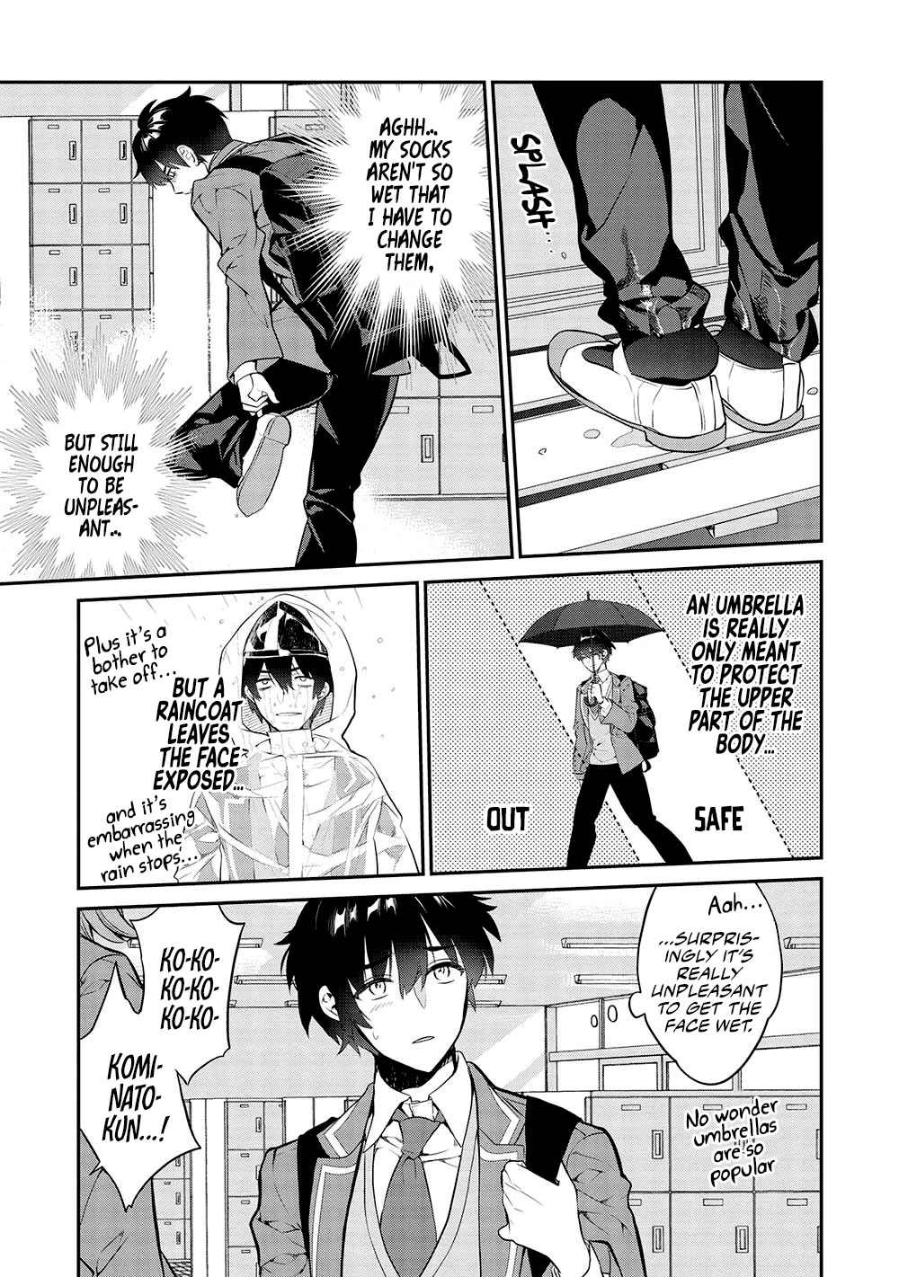 What's under Kamiyama-san's paper bag? Chapter 13 page 4 - Chapter 13: Too Insightful - But, Also a Nuisance to Others?
