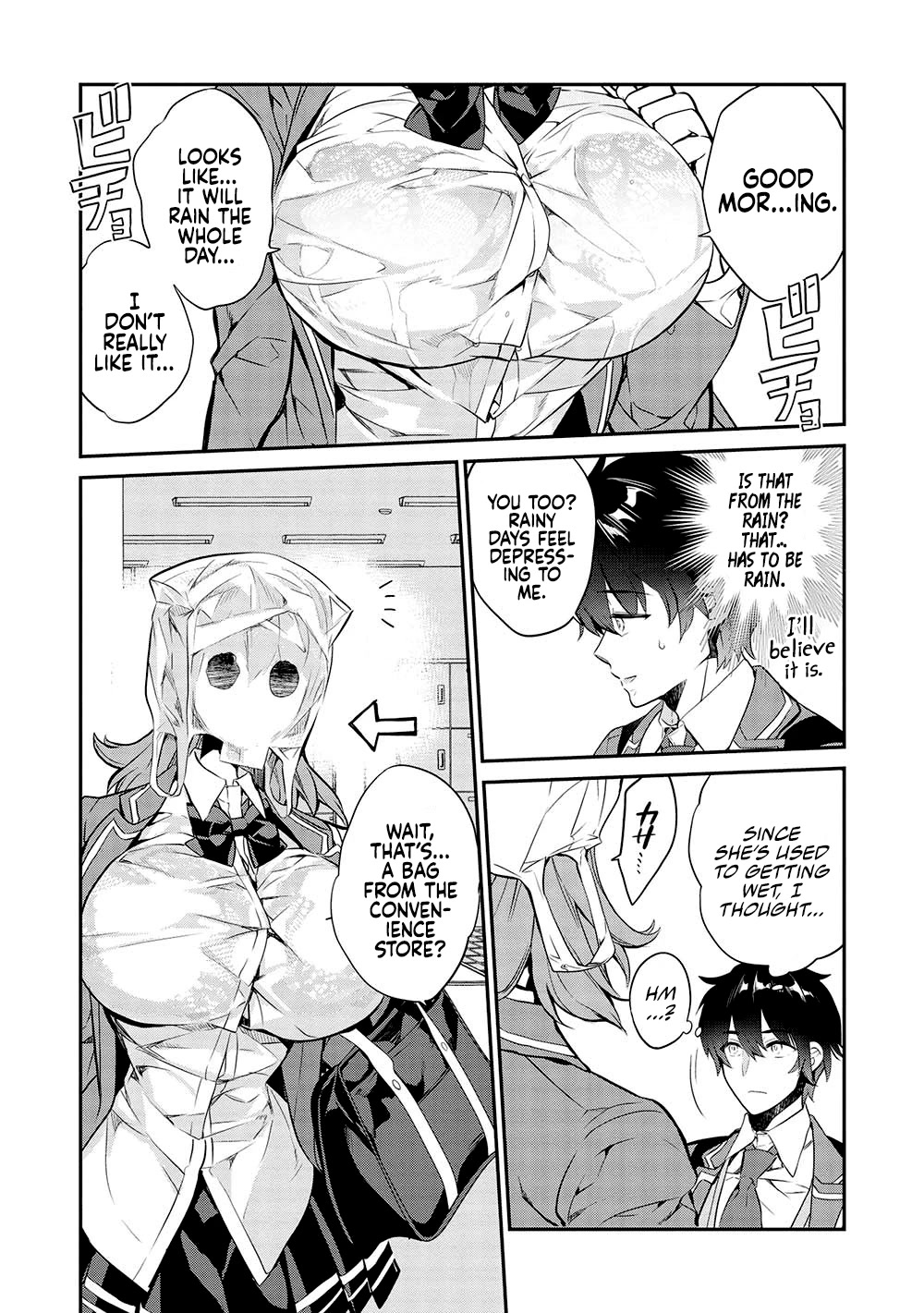 What's under Kamiyama-san's paper bag? Chapter 13 page 5 - Chapter 13: Too Insightful - But, Also a Nuisance to Others?