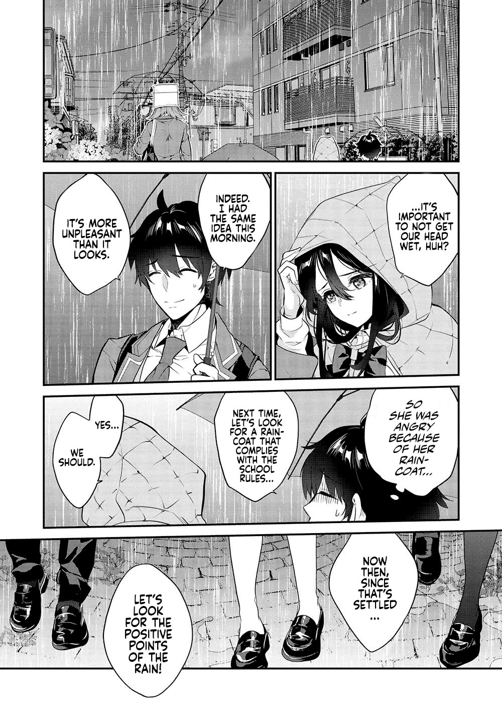 What's under Kamiyama-san's paper bag? Chapter 14 page 13 - Chapter 14: Even Through Rain and Thunder - There is Fun to be Found