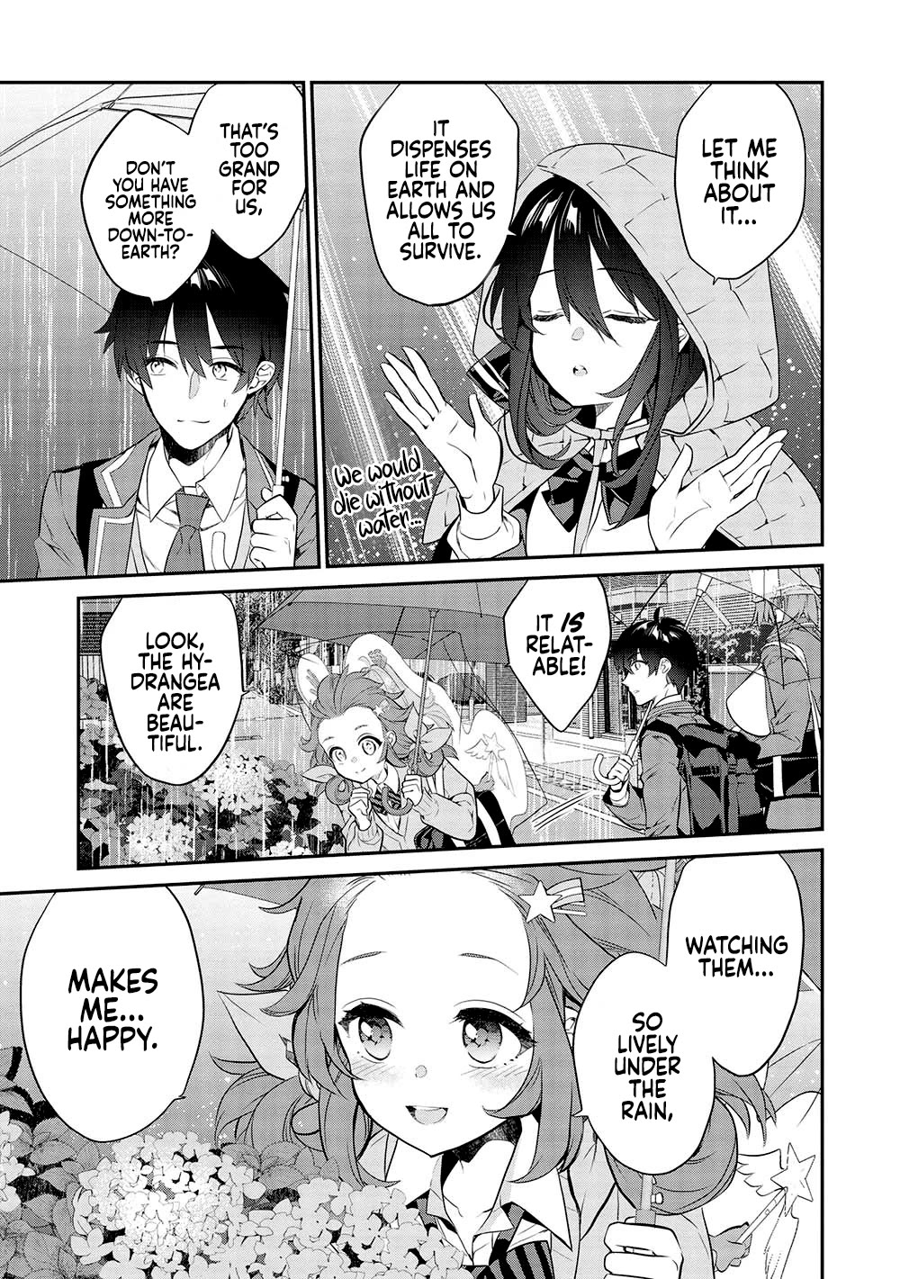 What's under Kamiyama-san's paper bag? Chapter 14 page 14 - Chapter 14: Even Through Rain and Thunder - There is Fun to be Found