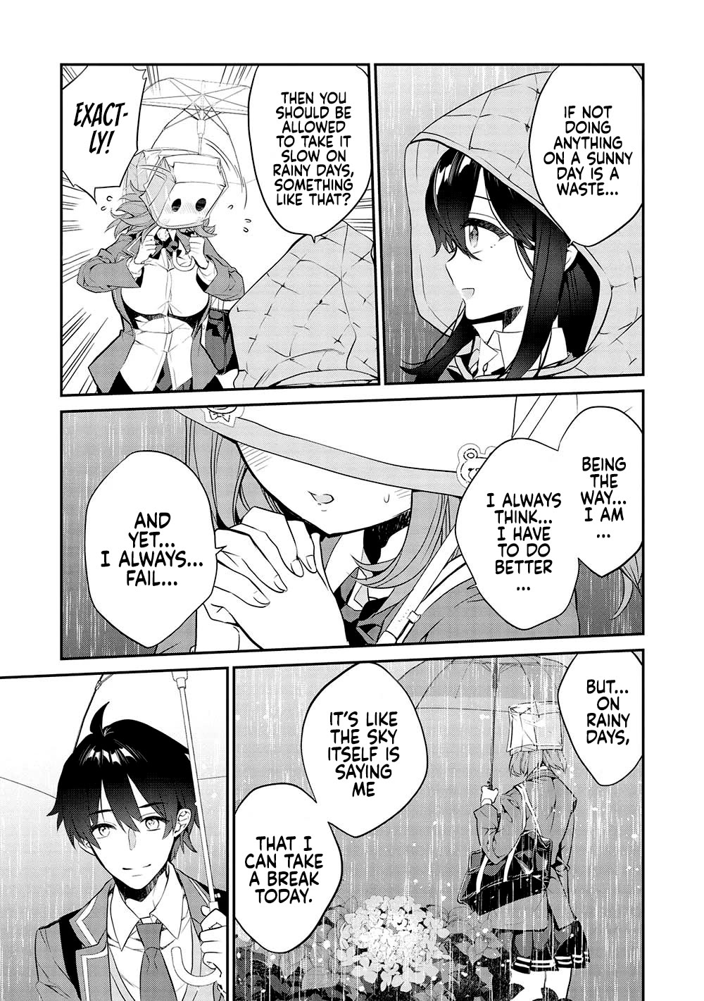 What's under Kamiyama-san's paper bag? Chapter 14 page 18 - Chapter 14: Even Through Rain and Thunder - There is Fun to be Found
