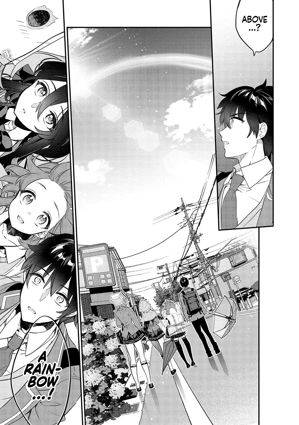 What's under Kamiyama-san's paper bag? Chapter 14 page 20 - Chapter 14: Even Through Rain and Thunder - There is Fun to be Found